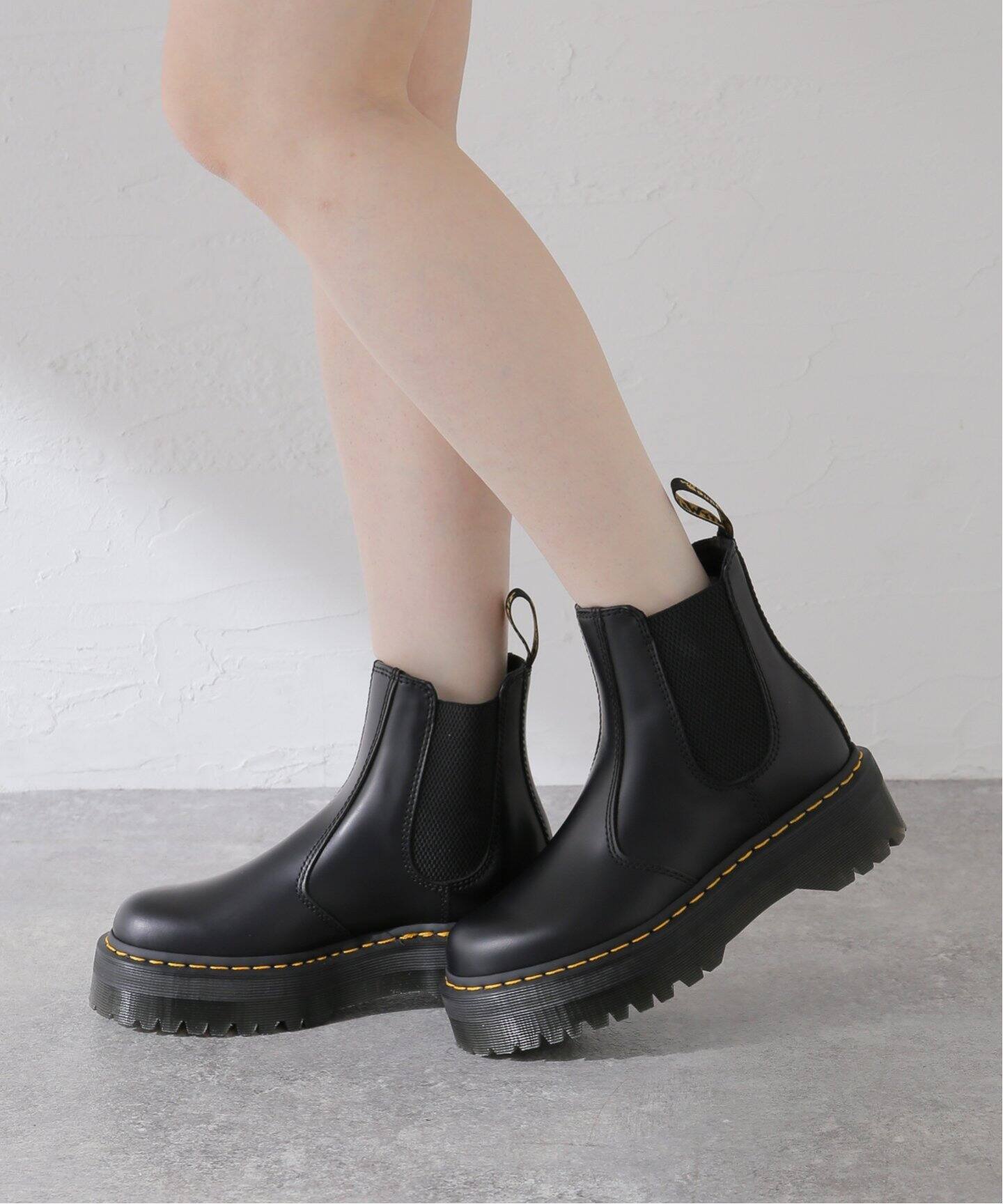 DR.MARTENS/ドクターマーチン】 2976 Quad：チェルシーブーツ  