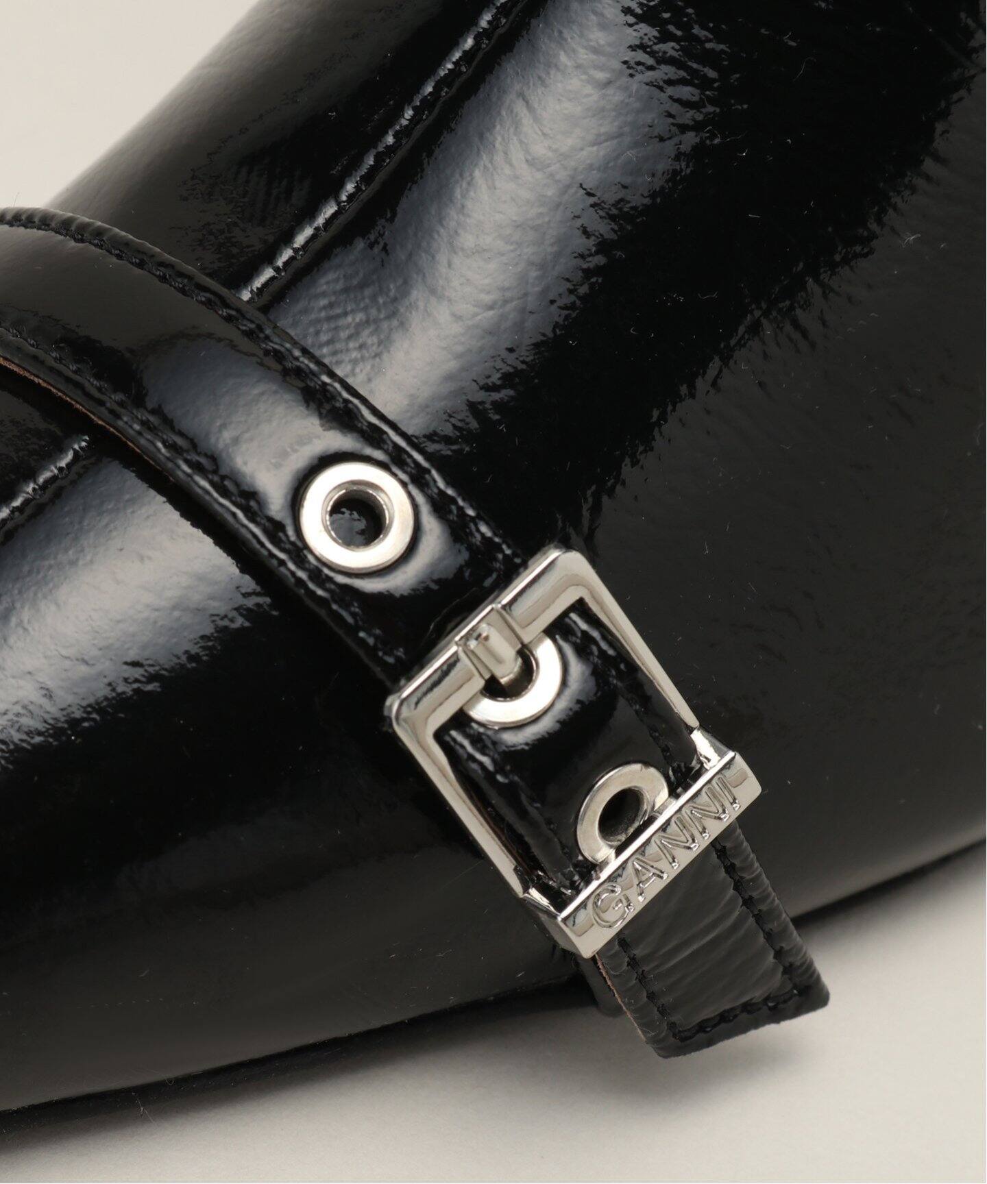 GANNI / ガニー】Eyelets Slouchy High Shaft Boot Na S2835（ロング 