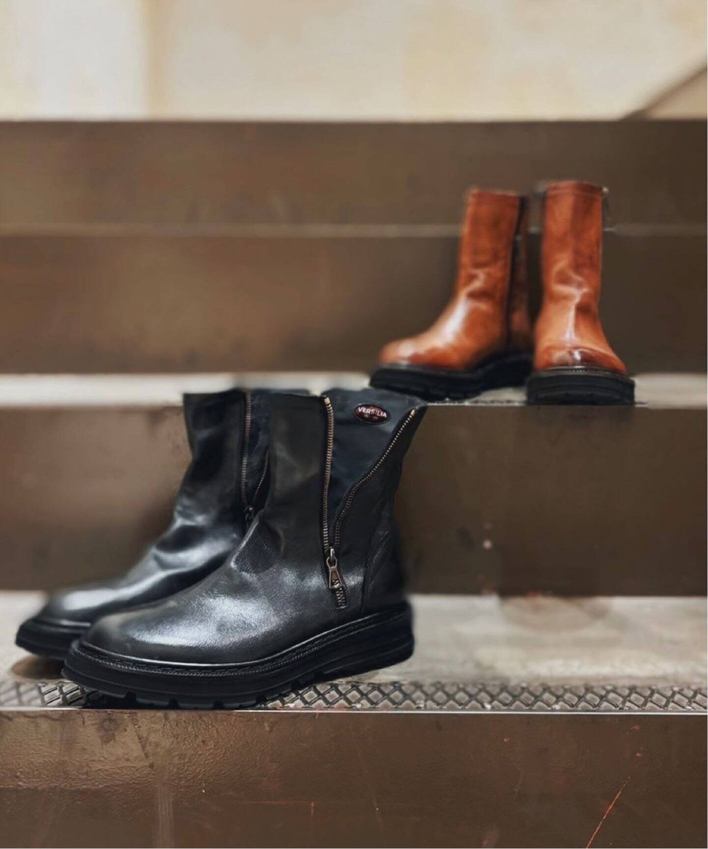 STURLINI / ストゥリーニ】BOOTS BOTH SIDES ZIP UP（ブーティ 