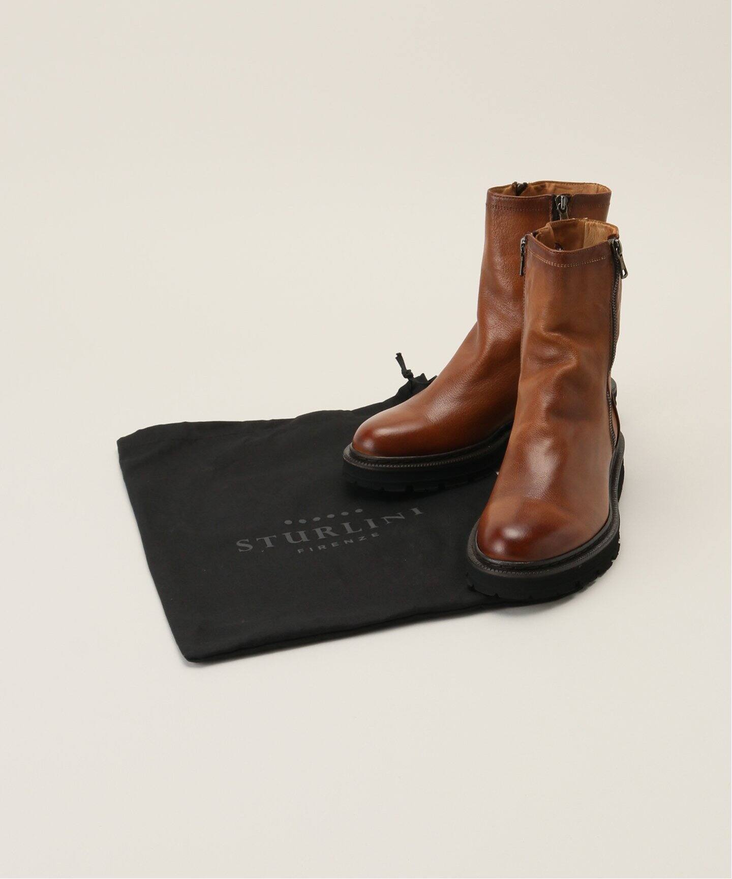 STURLINI / ストゥリーニ】BOOTS BOTH SIDES ZIP UP（ブーティ 