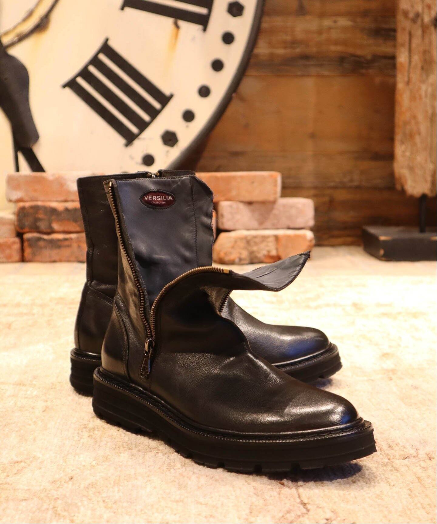 STURLINI / ストゥリーニ】BOOTS BOTH SIDES ZIP UP（ブーティ 