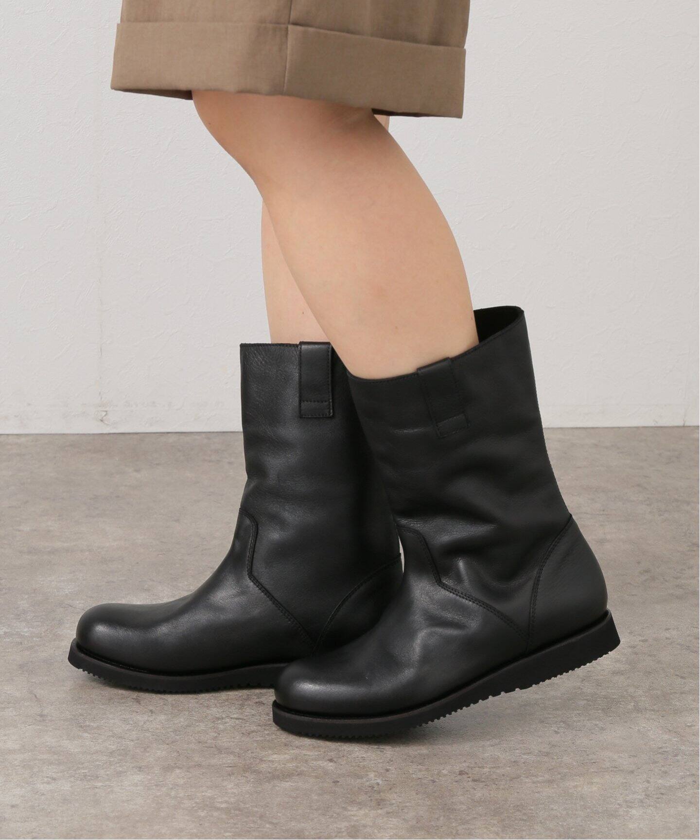 PUNTO PIGRO /プントピグロ】ROPER BOOTS WITH VIBRAM（ブーティ 