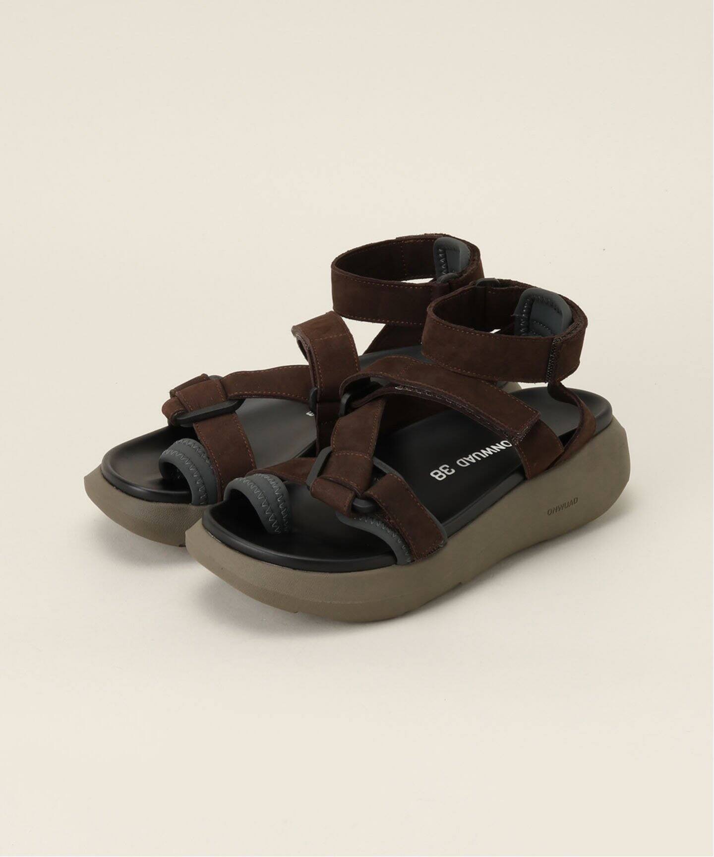 ONWUAD / オンウァッド】 CROSS BELT SANDAL（サンダル）｜journal 
