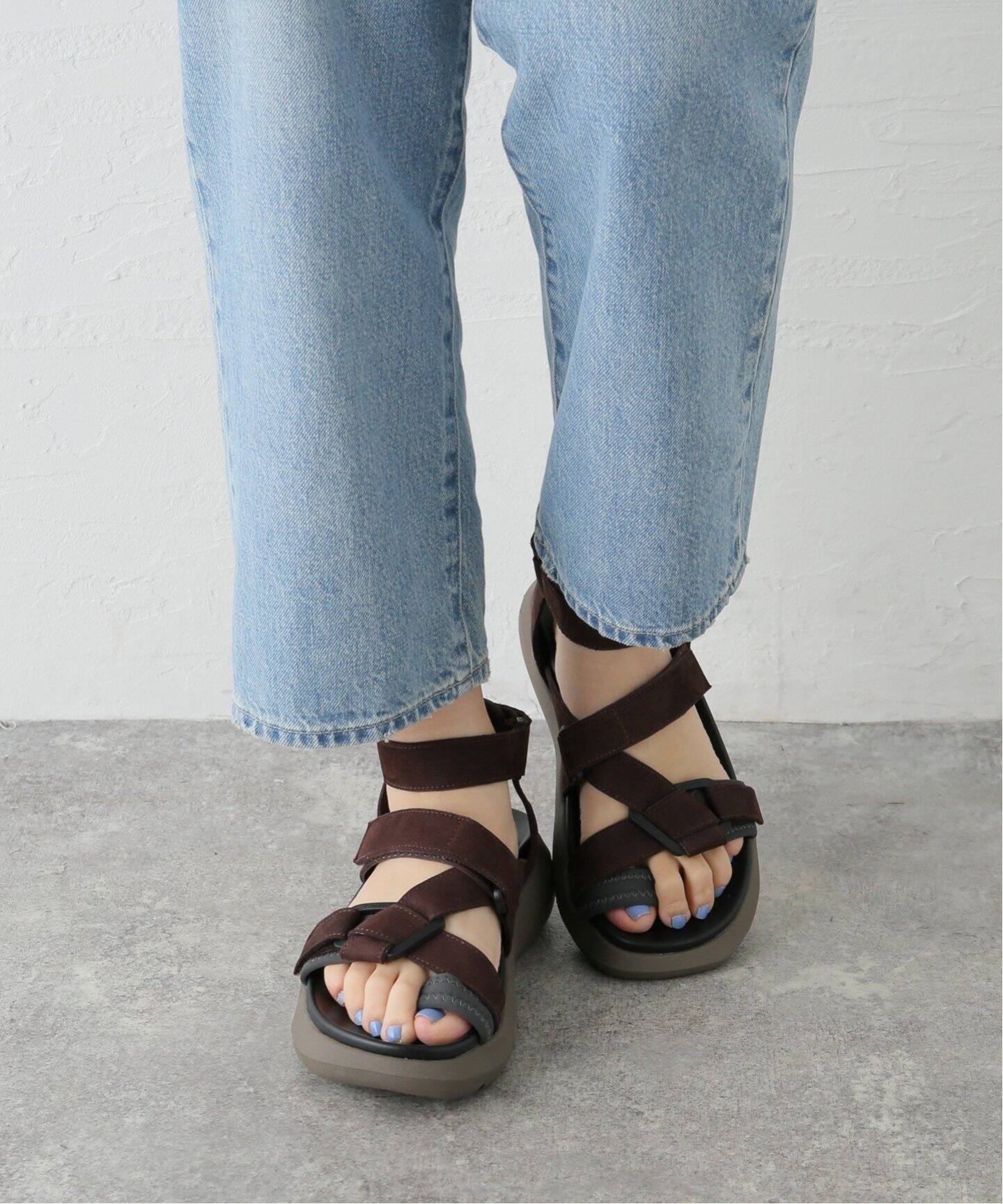 ONWUAD / オンウァッド】 CROSS BELT SANDAL（サンダル）｜journal 