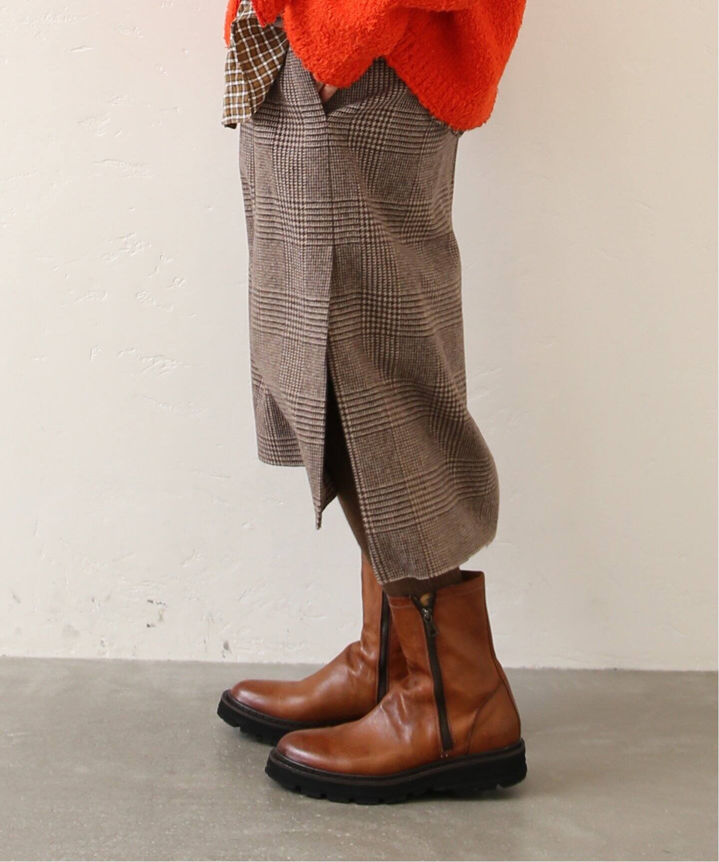追加》【STURLINI】 BOOTS BOTH SIDES ZIP UP（ブーティ・ショート 