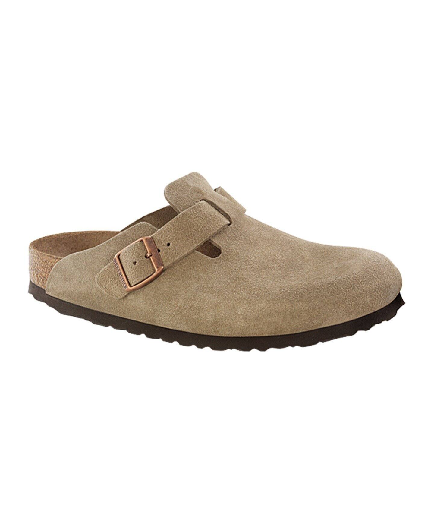 BIRKENSTOCK/ビルケンシュトック】BOSTON TAUPE SUEDE：サンダル 