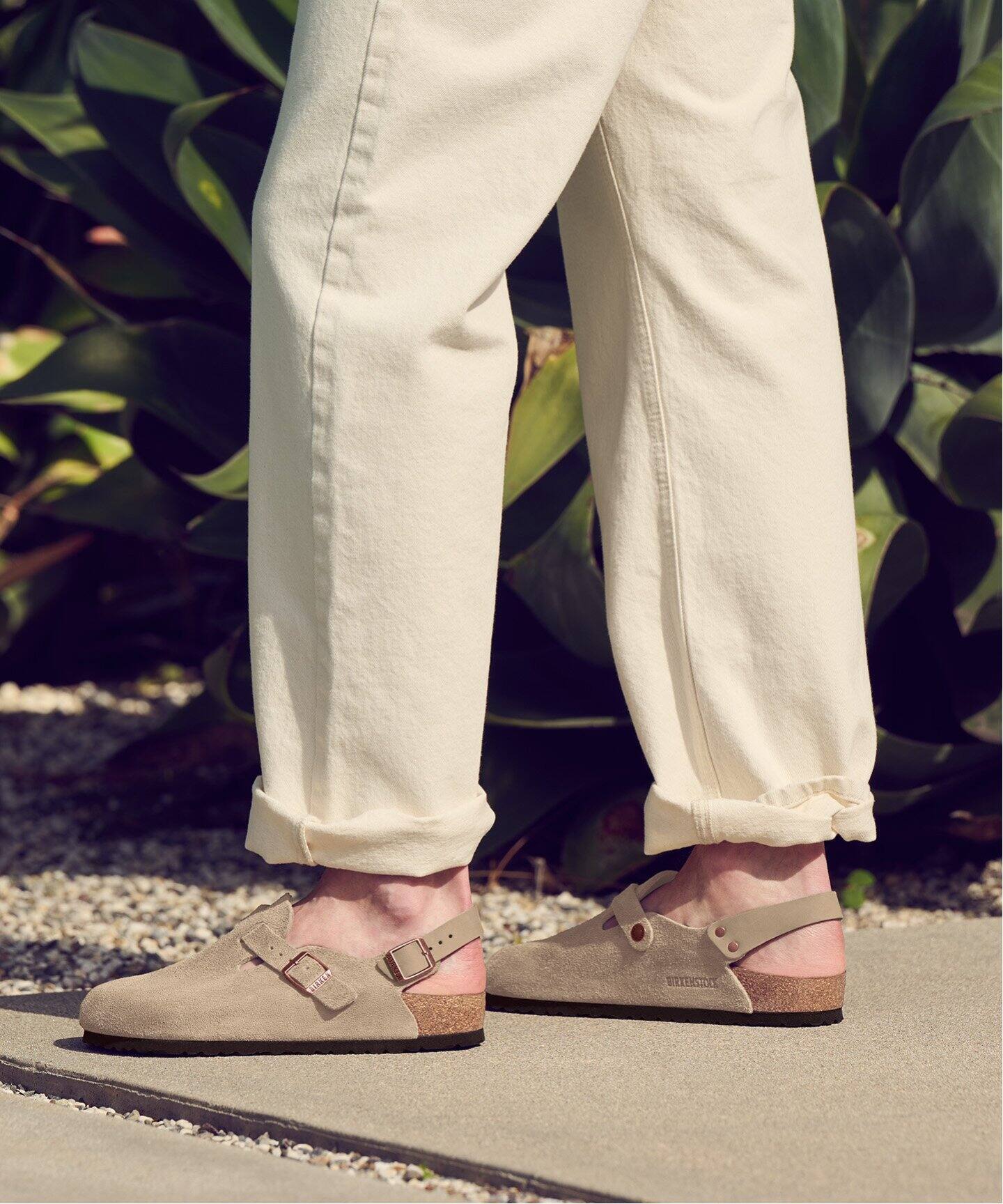 BIRKENSTOCK/ビルケンシュトック】 TOKIO TAUPE SUEDE：サンダル 