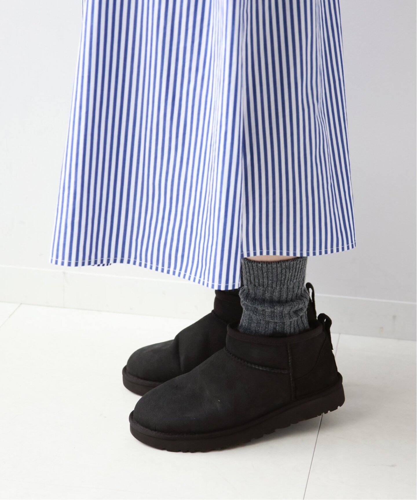 追加》【UGG/アグ】CLASSIC ULTRA MINI：ショートブーツ 1116109 BLK 