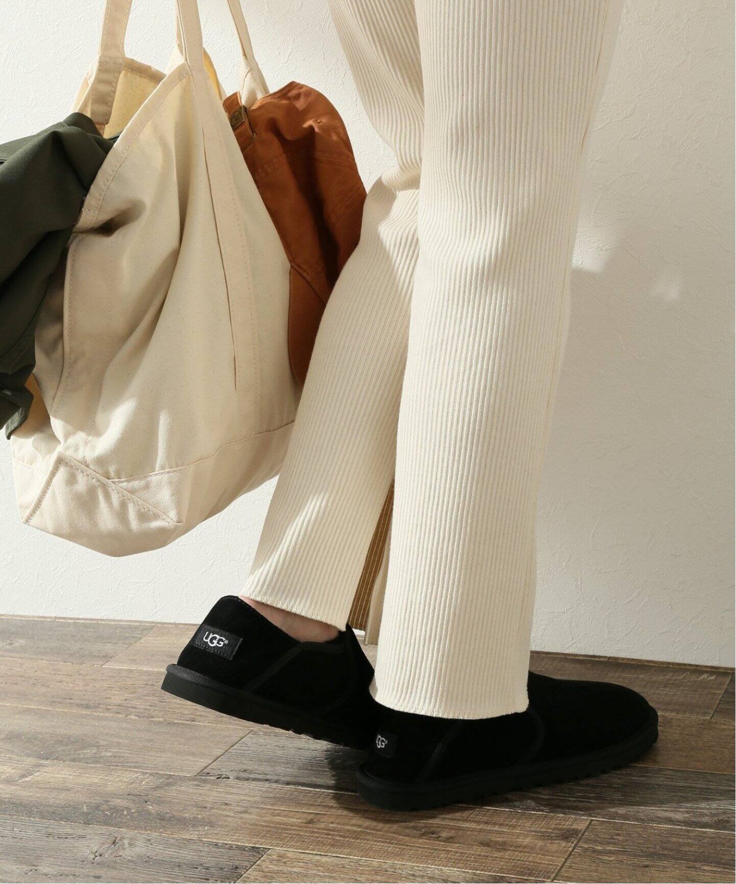 追加》【UGG/アグ】M KENTON：ボアシューズ 3010 BLACK/CHESTNUT 