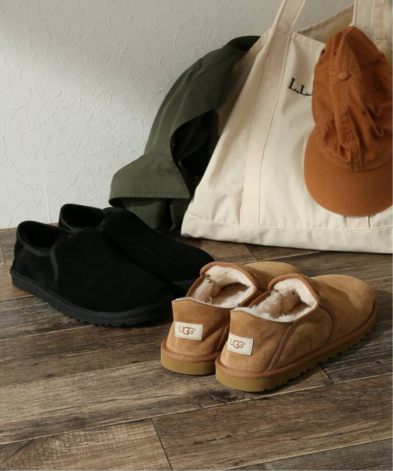 追加》【UGG/アグ】M KENTON：ボアシューズ 3010 BLACK/CHESTNUT 