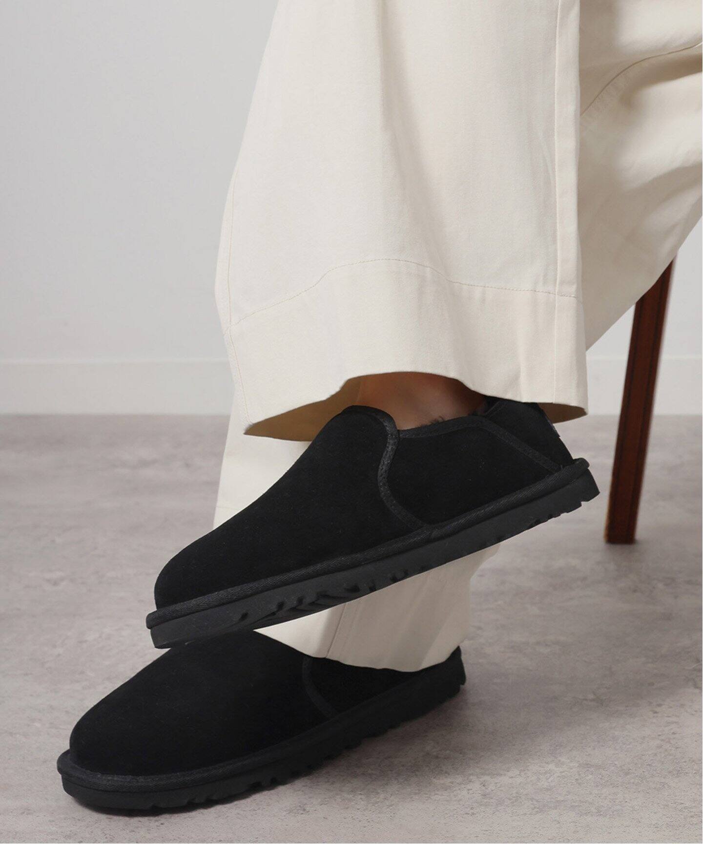 追加》【UGG/アグ】M KENTON：ボアシューズ 3010 BLACK/CHESTNUT 