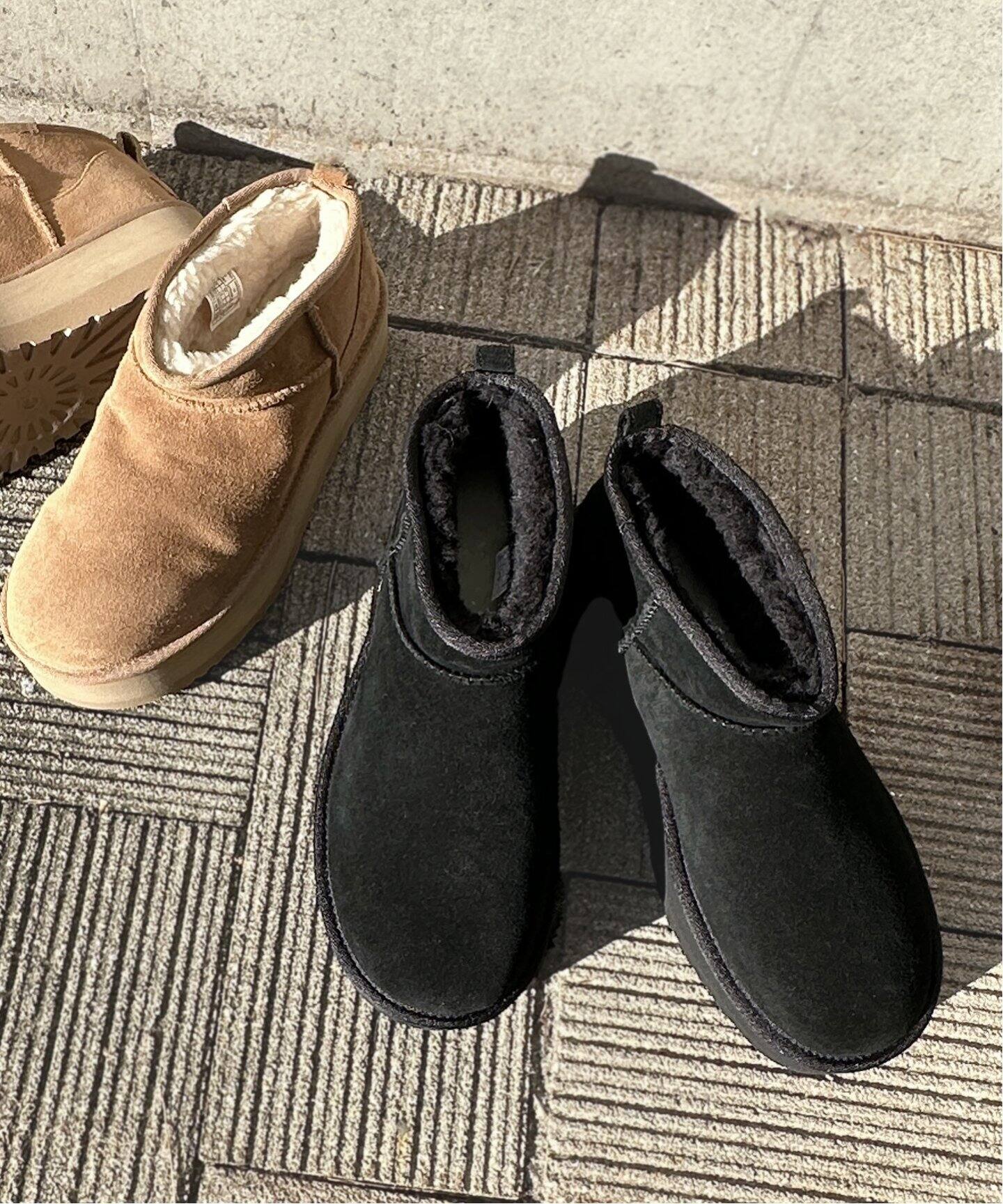 追加》【UGG/アグ】CLASSIC ULTRA MINI PLATFORM 1135092 BLACK  