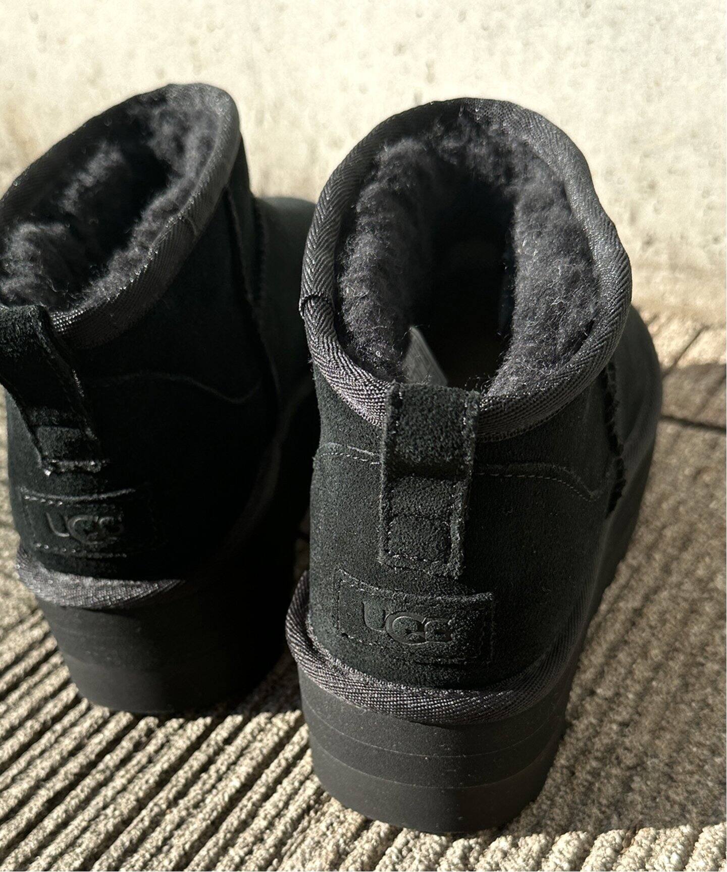 追加》【UGG/アグ】CLASSIC ULTRA MINI PLATFORM 1135092 BLACK  