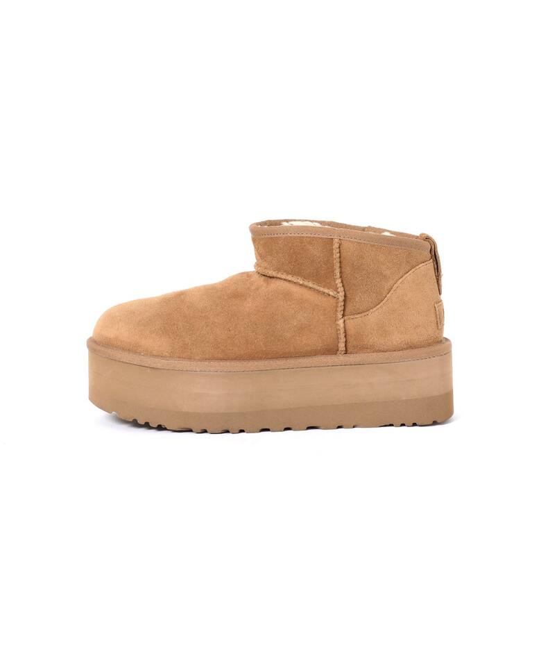 追加予約》【UGG/アグ】CLASSIC ULTRA MINI PLATFORM 1135092 BLACK 