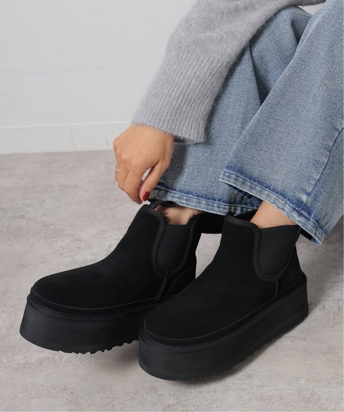 予約》【UGG/アグ】 W NEUMEL PLATFORM CHELSEA :ブーツ（ブーティ  