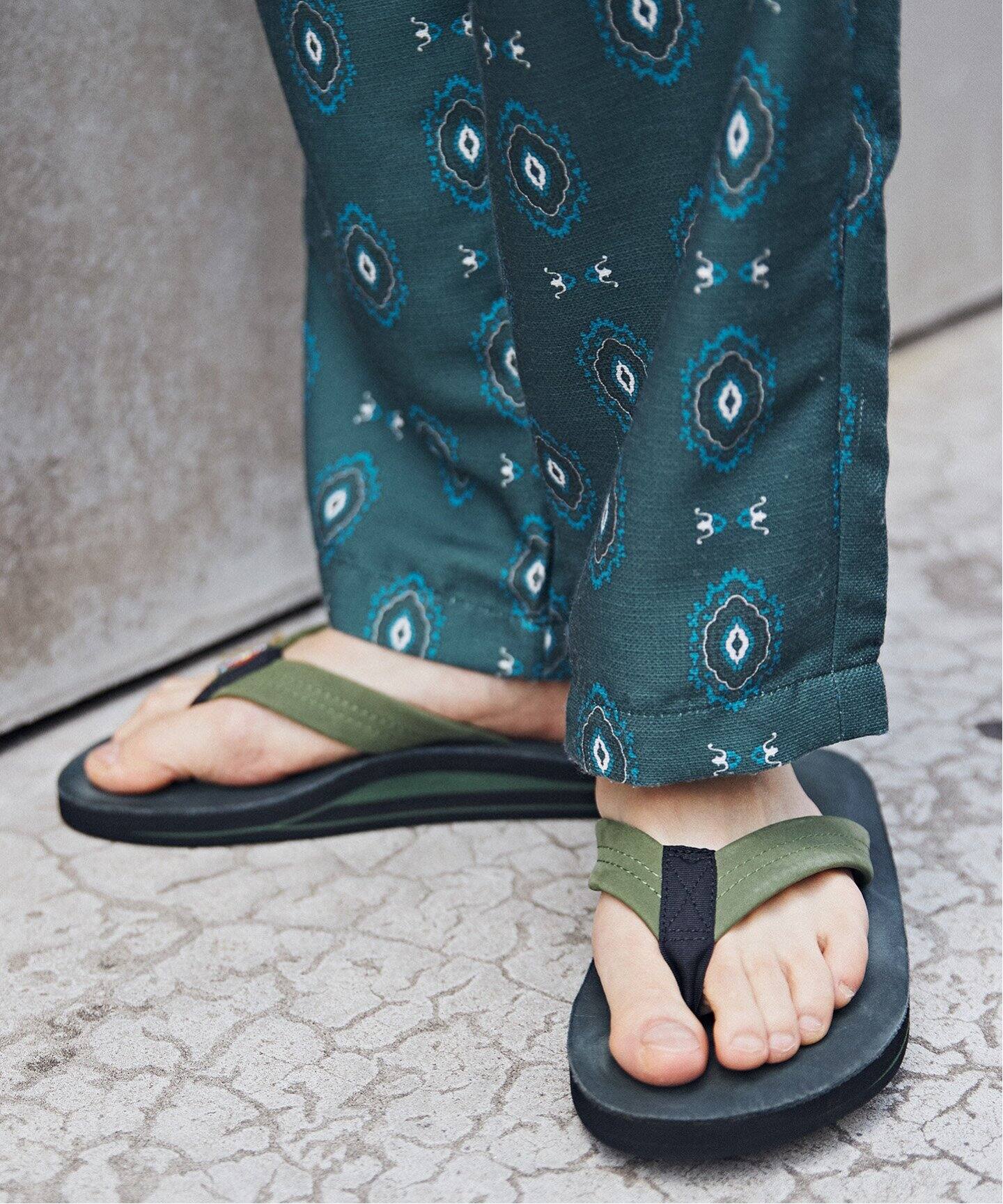 【待望★】 RAINBOW SANDALS / レインボーサンダル 別注 Double Layer 靴