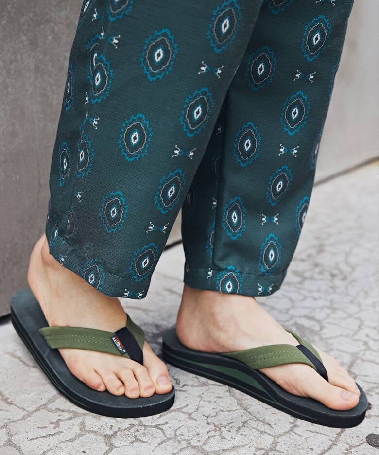 RAINBOW SANDALS / レインボーサンダル 別注 Double Layer レザー 