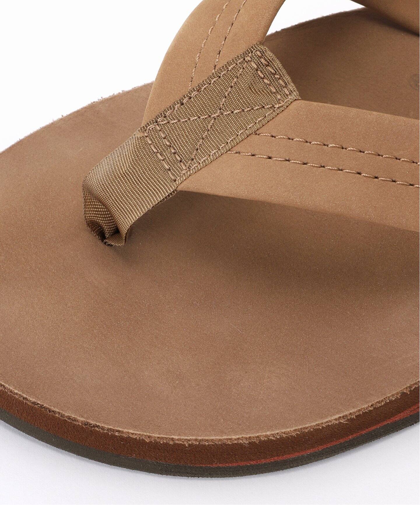 RAINBOW SANDALS / レインボーサンダル 別注 Double Layer レザー 