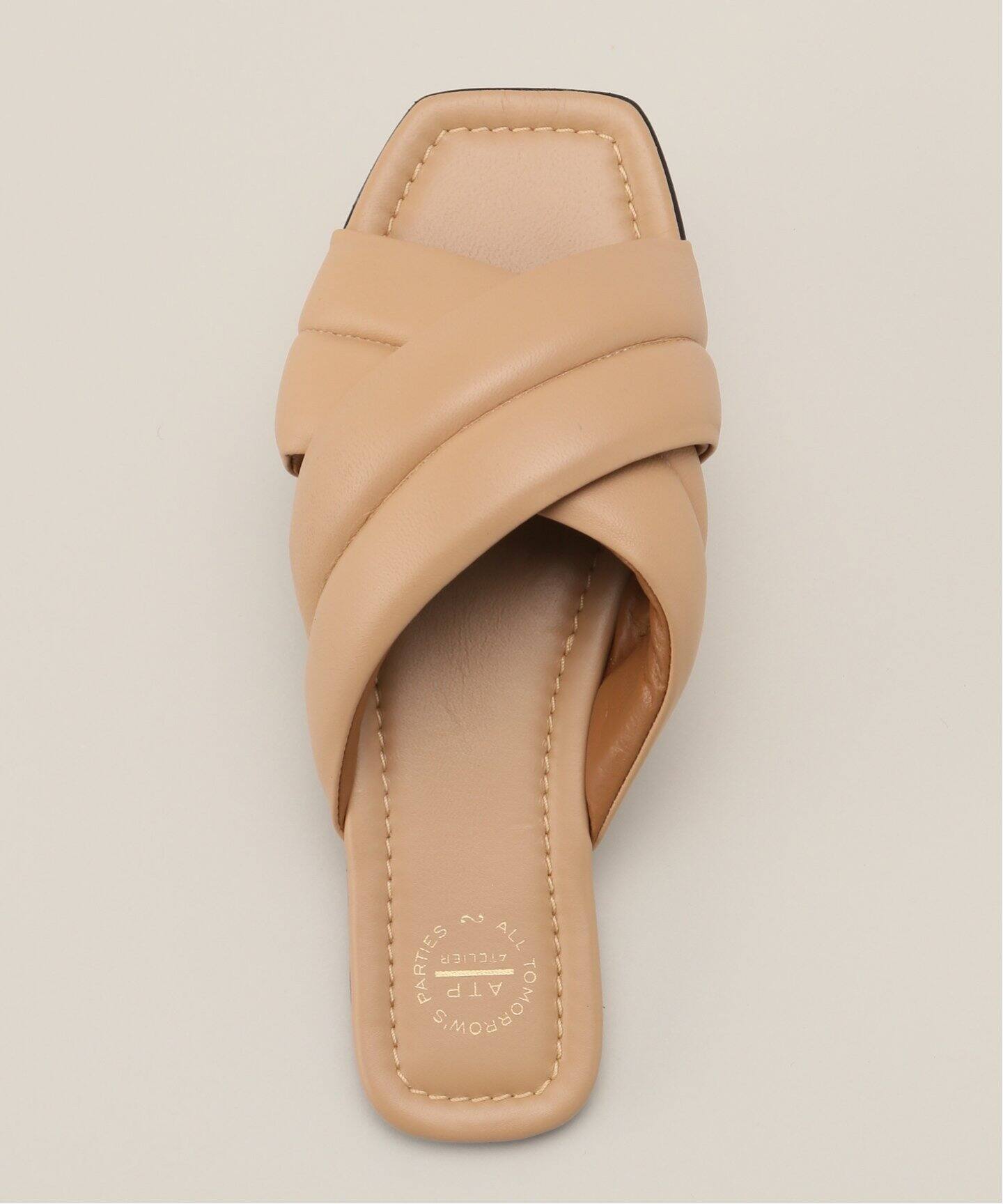 未使用◎ATP ATELIER レザー サンダル（ATP ATELIER/エーティーピー  