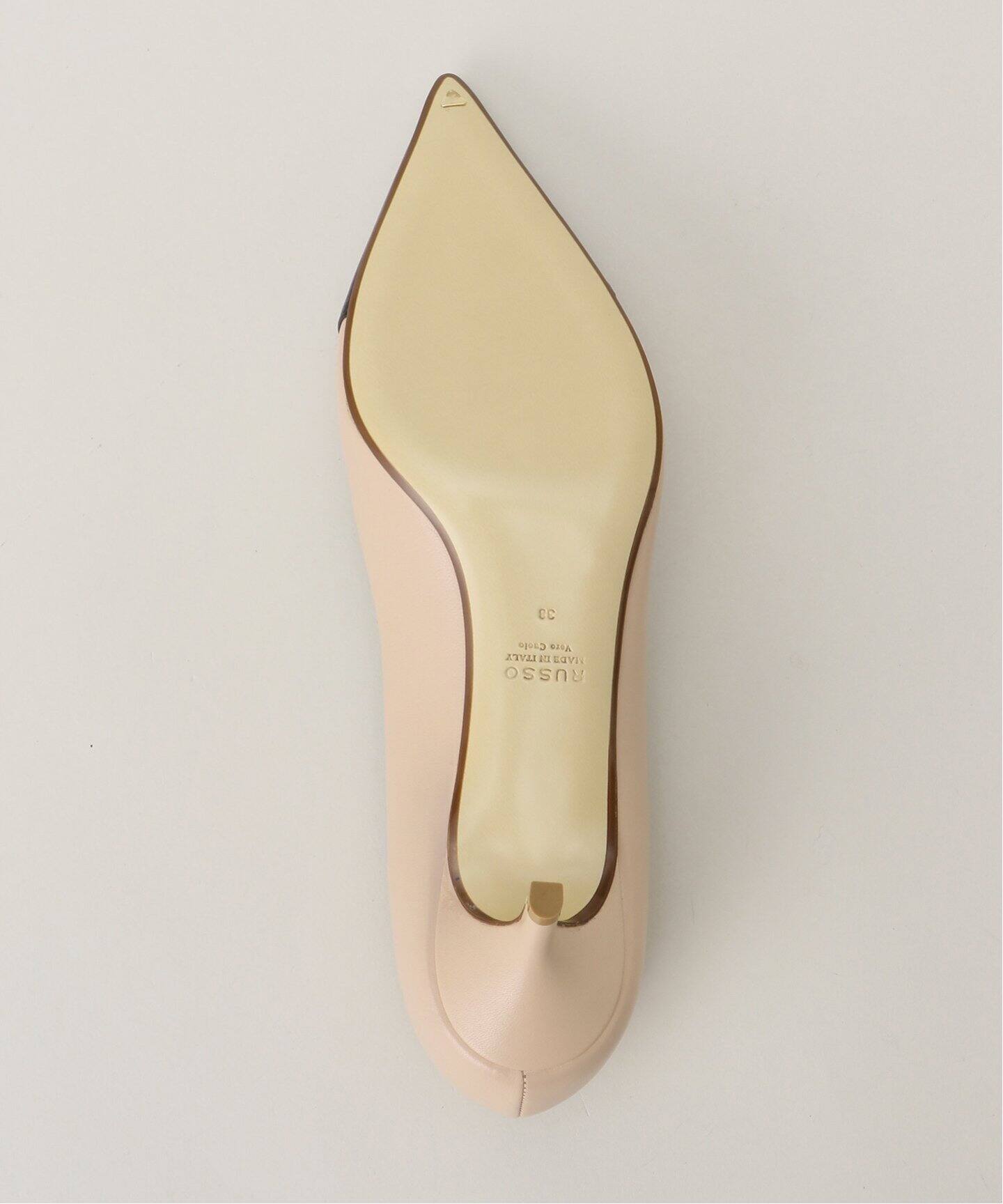 FRANCESCO RUSSO/フランチェスコ ルッソ】TWO TONE パンプス(5.5cm 