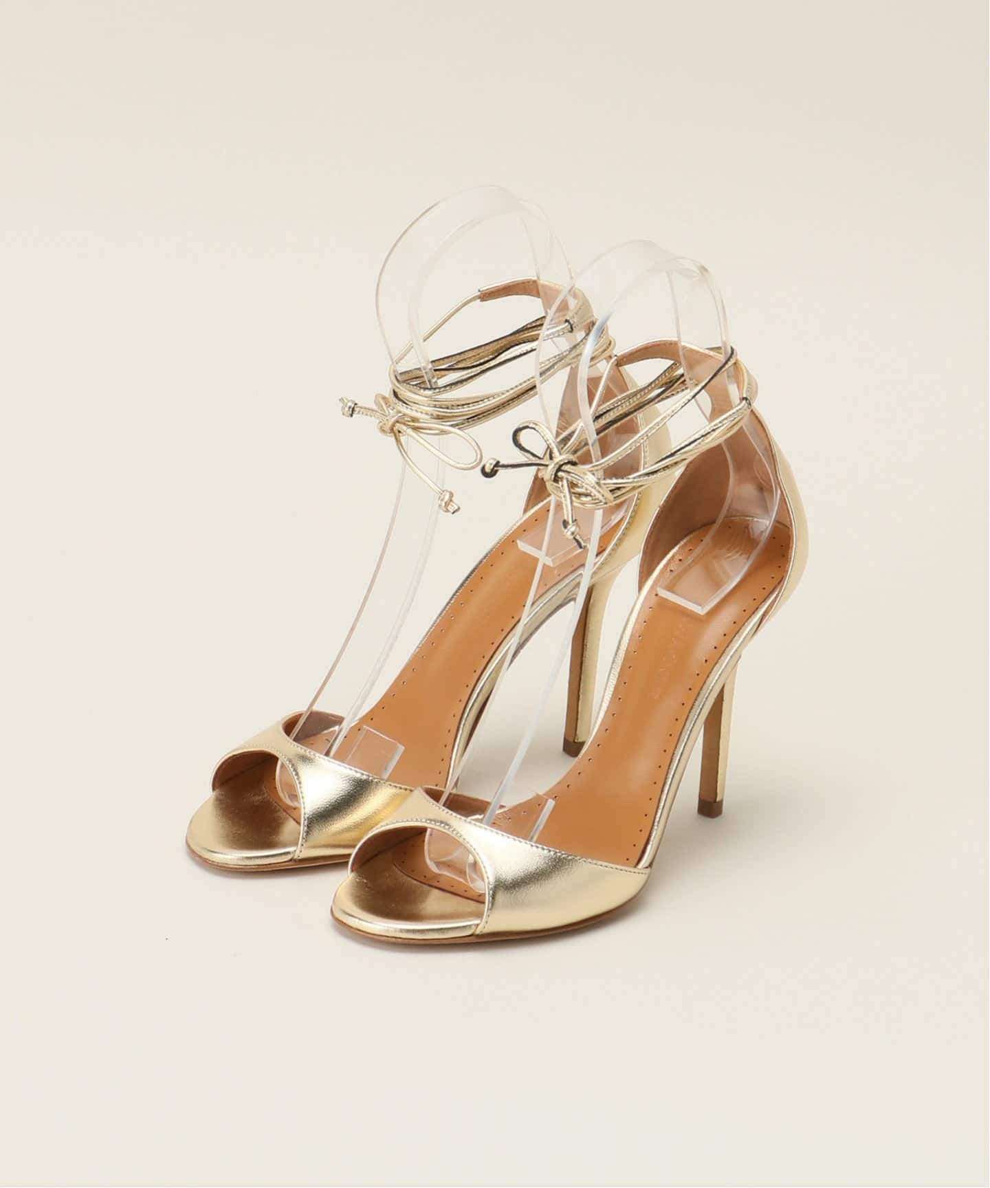 ALEXA WAGNER/アレクサワグナー】GOLD LACE SANDAL10（サンダル