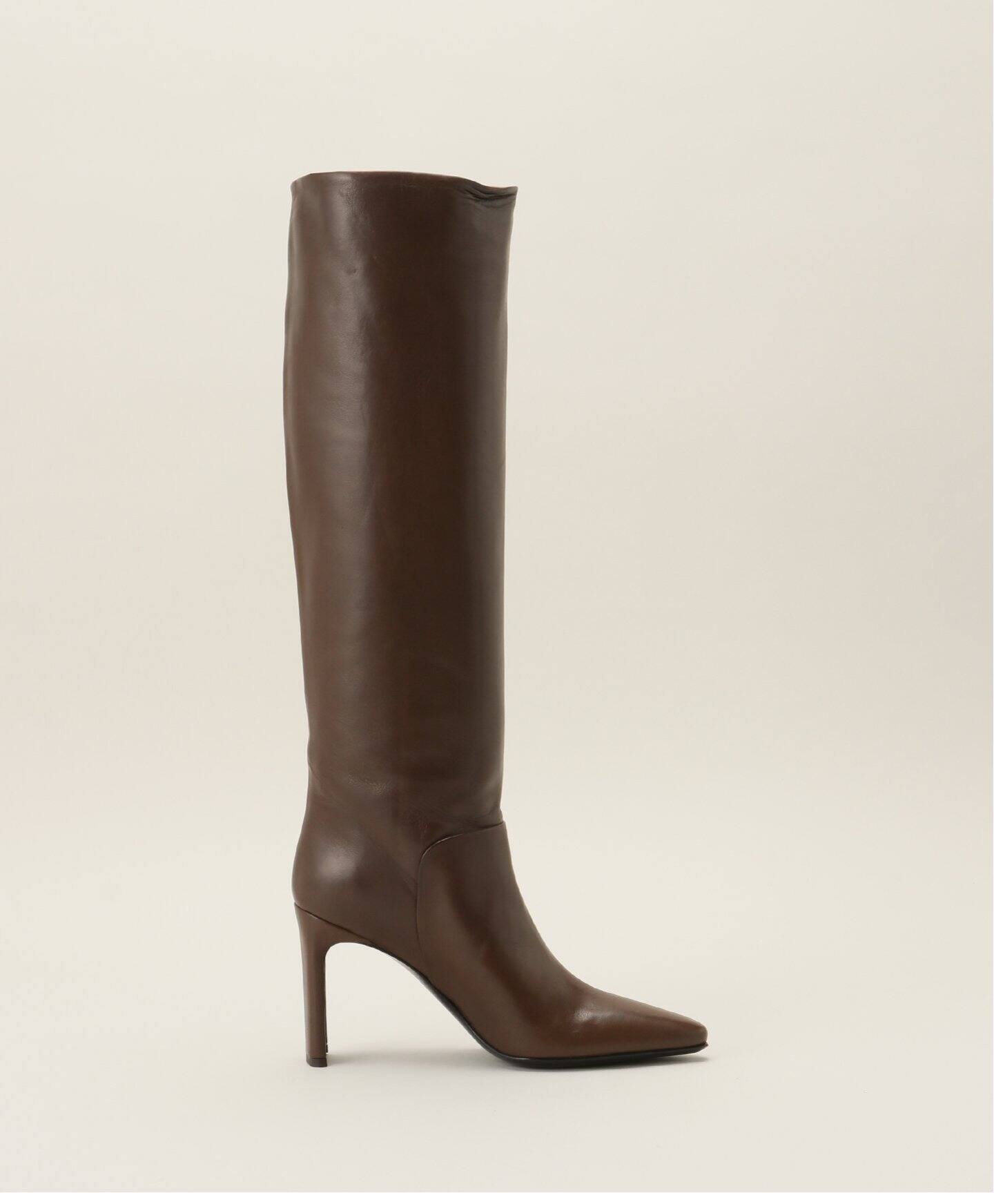 JIMMY CHOO ベージュ ロングブーツ 出っ張り 37.5
