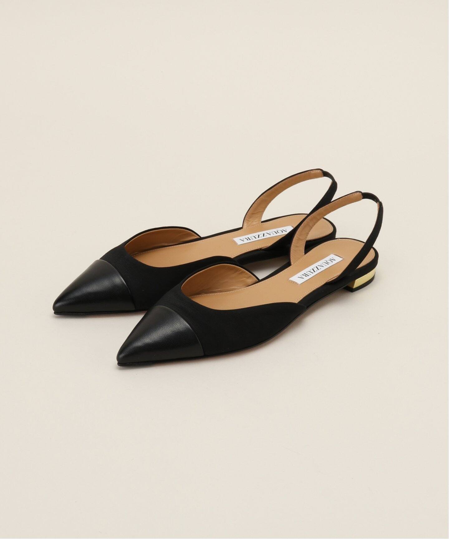 AQUAZZURA/アクアズーラ】MILANESE フラット パンプス（フラット 
