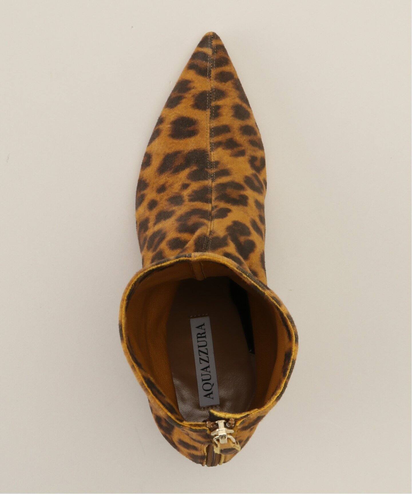 AQUAZZURA/アクアズーラ】MONTMARTRE レオパード ブーツ 50（ブーティ 