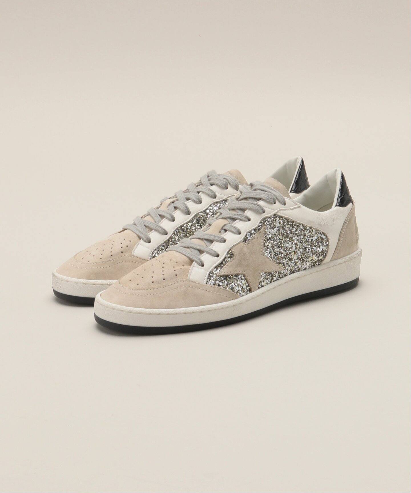 GOLDEN GOOSE/ゴールデングース】 BALL STAR SILVER（スニーカー 
