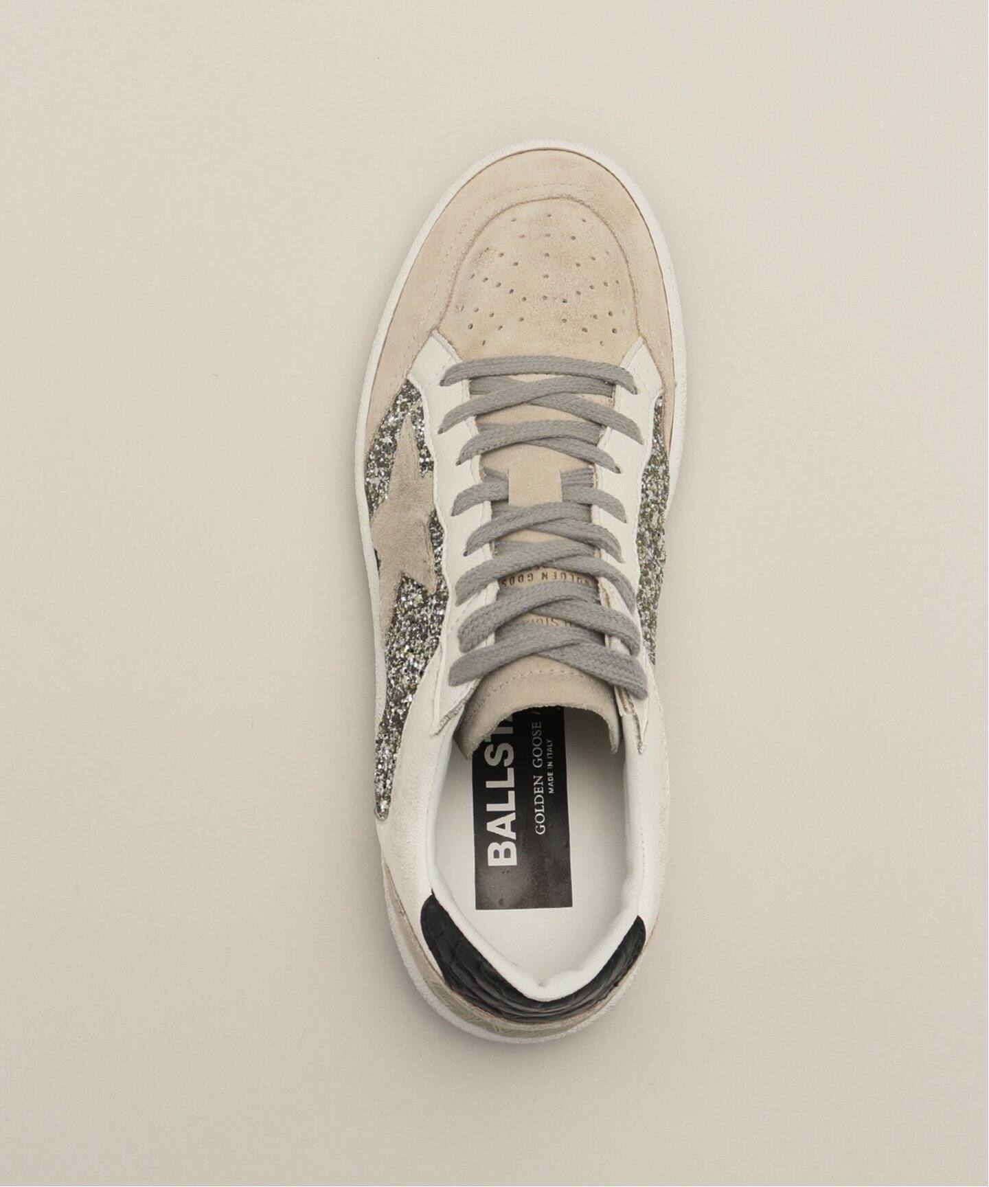 GOLDEN GOOSE/ゴールデングース】 BALL STAR SILVER（スニーカー 