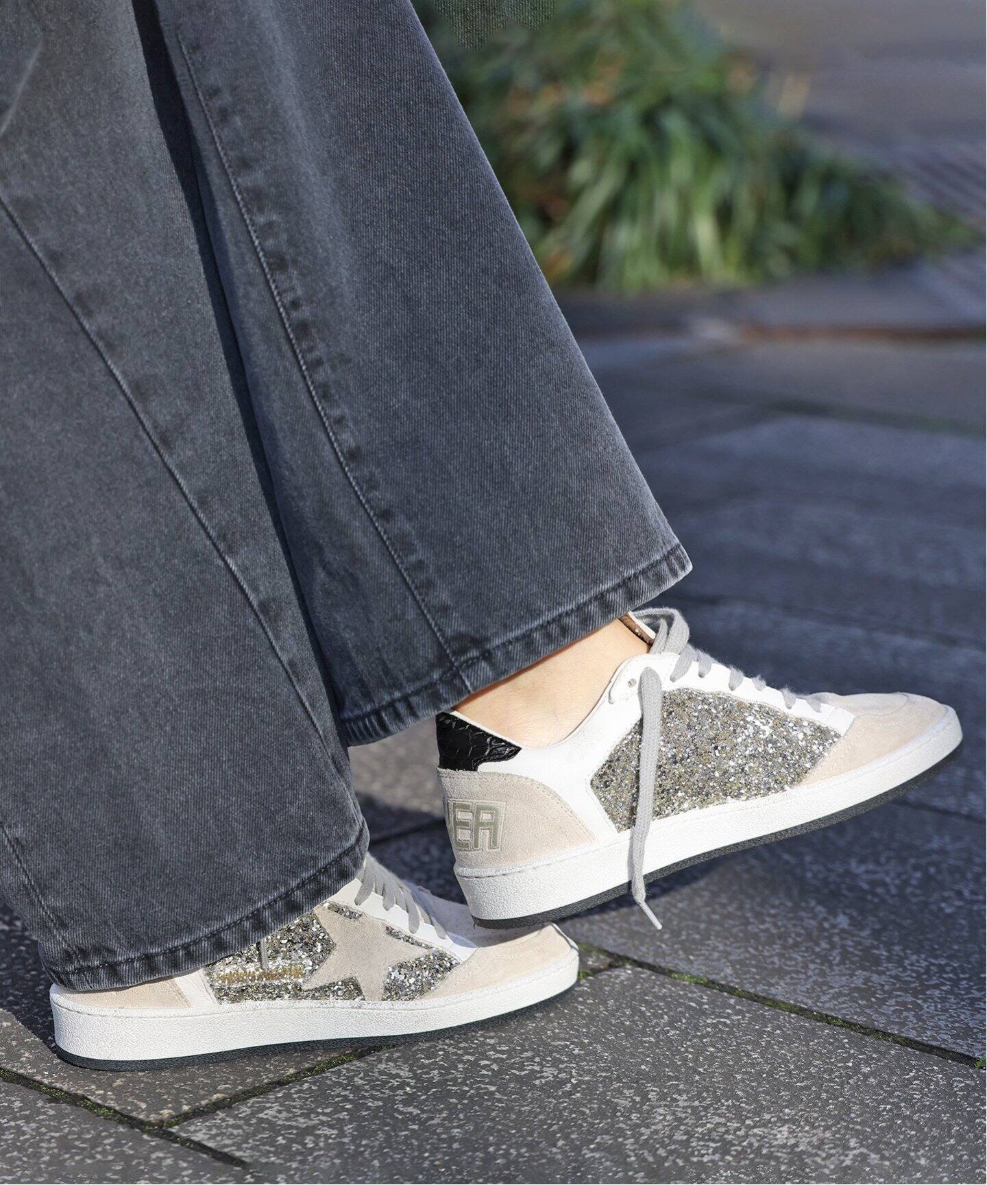 GOLDEN GOOSE/ゴールデングース】 BALL STAR SILVER（スニーカー 