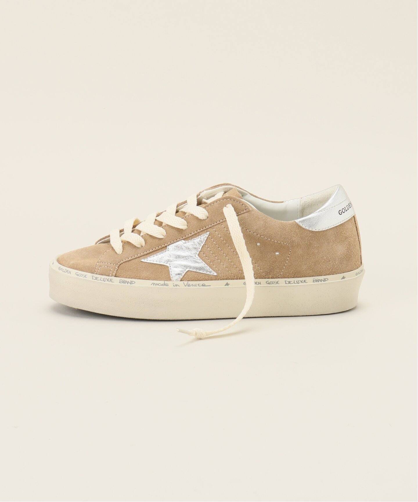 GOLDEN GOOSE / ゴールデングース】 HI STAR SUEDE SNEAKER  