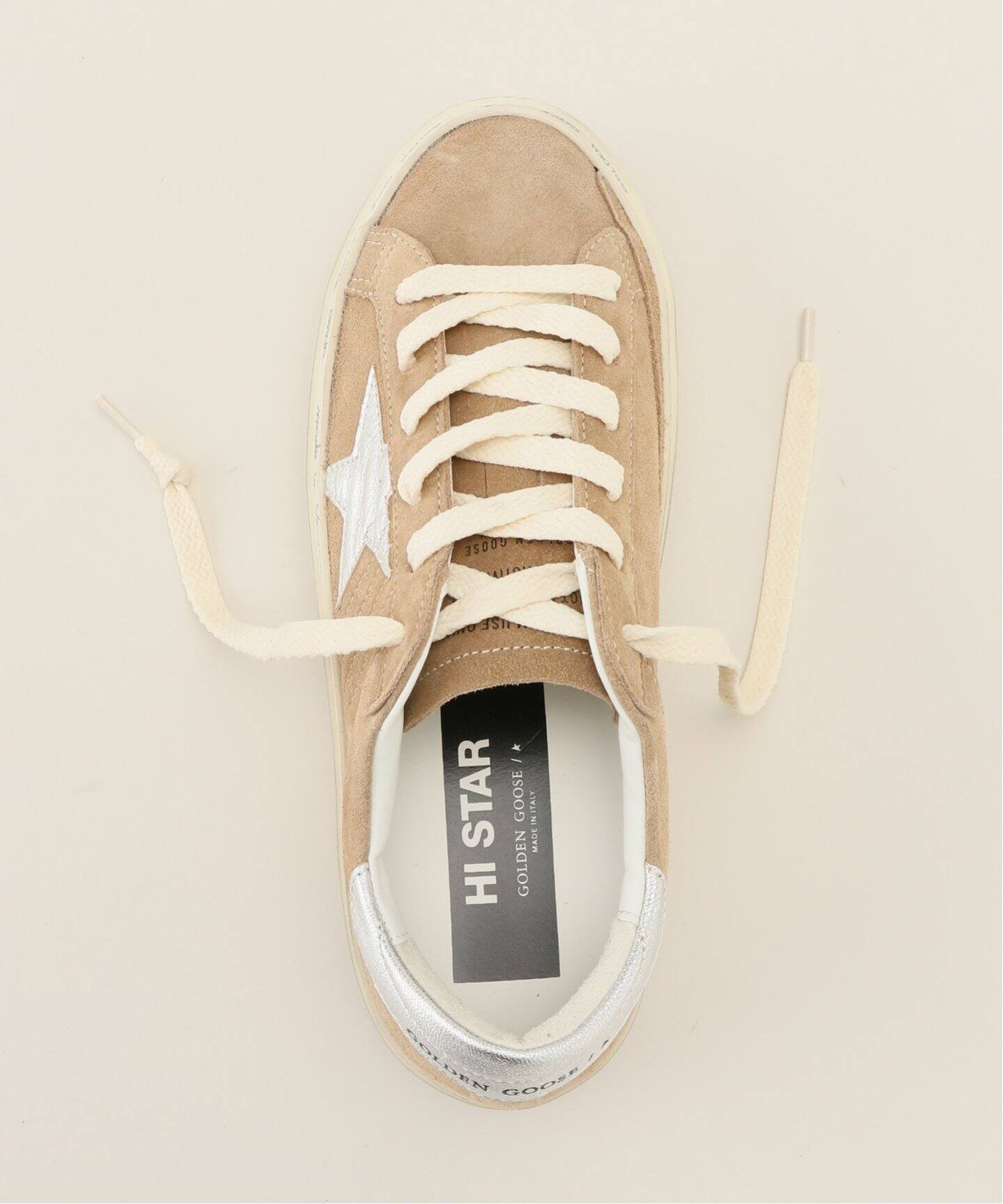 GOLDEN GOOSE / ゴールデングース】 HI STAR SUEDE SNEAKER  