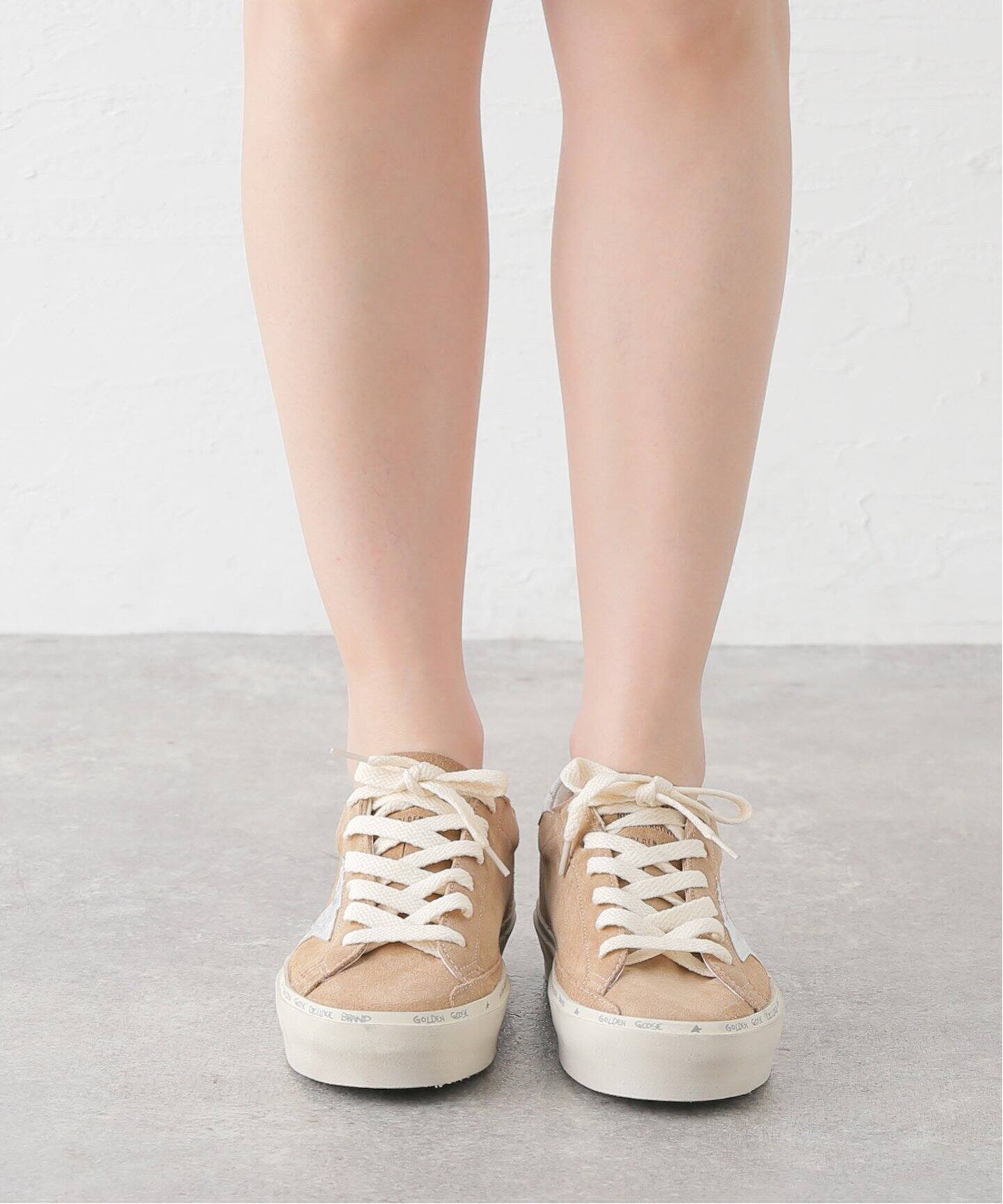 GOLDEN GOOSE / ゴールデングース】 HI STAR SUEDE SNEAKER  