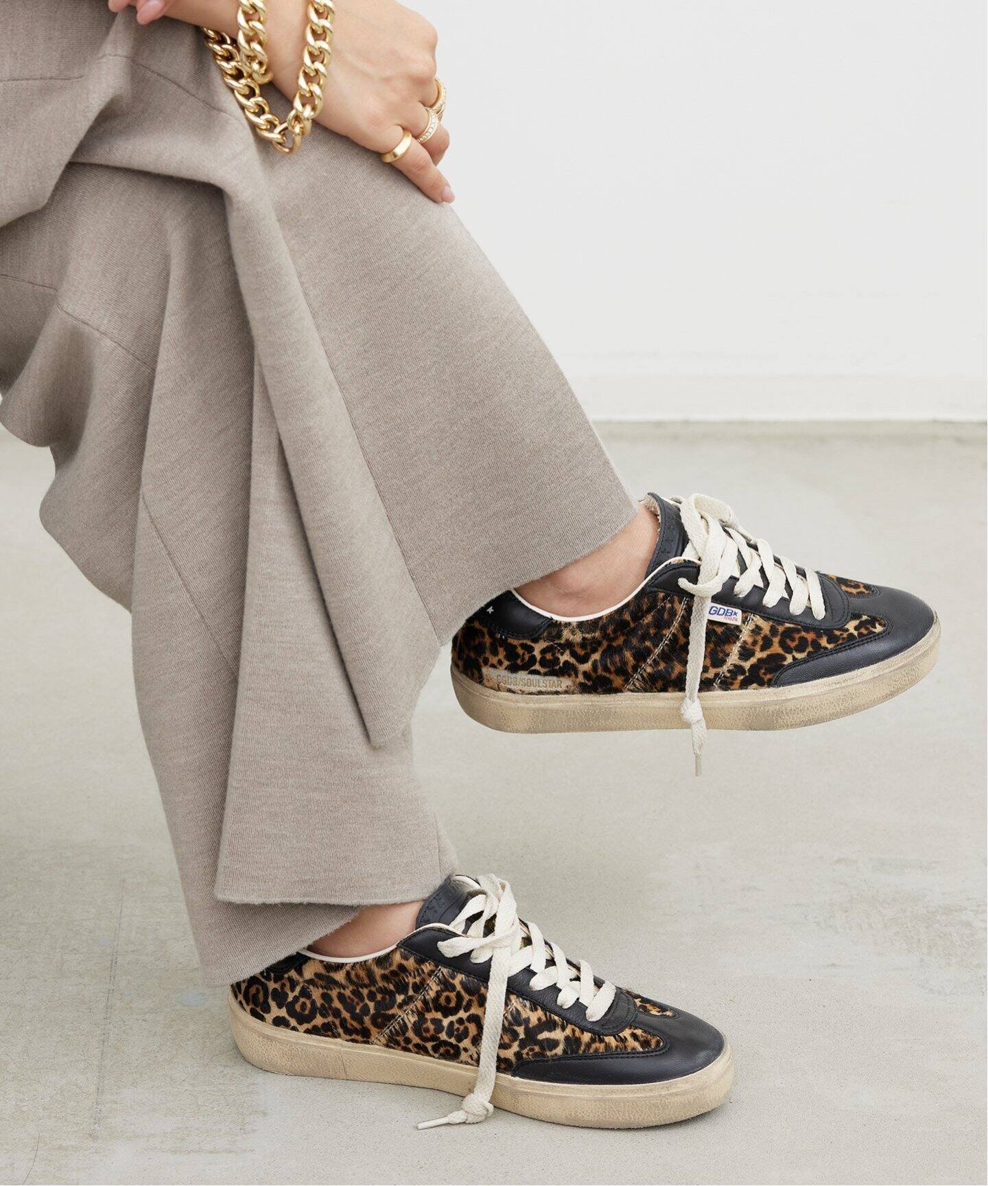 GOLDEN GOOSE / ゴールデングース】SOUL-STAR LEOPARD（スニーカー  