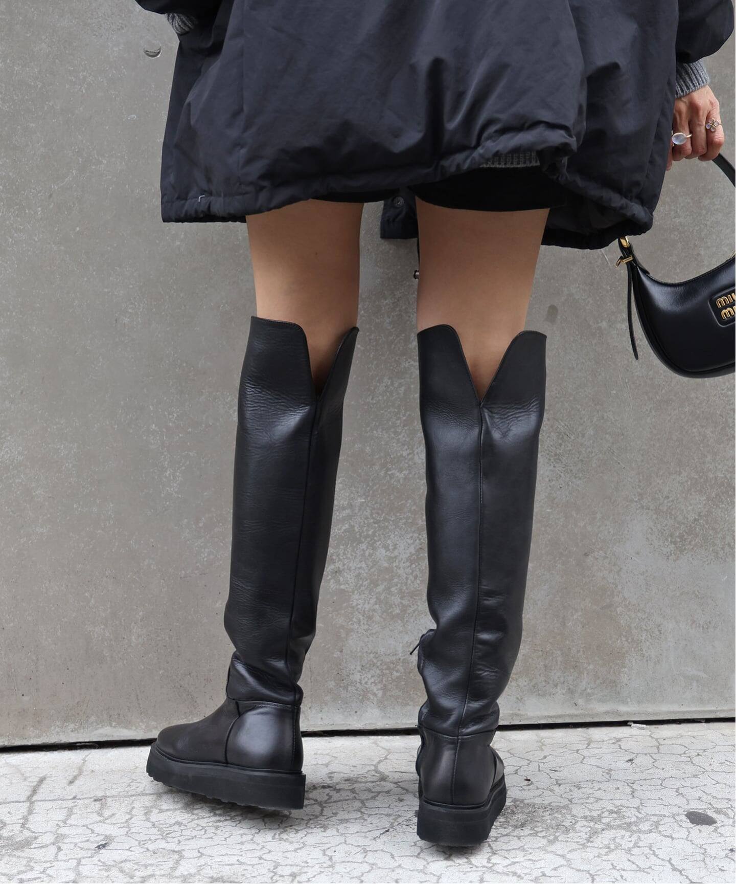 CAMINANDO/カミナンド】KNEE HIGH BOOTS（ロングブーツ）｜Deuxieme 