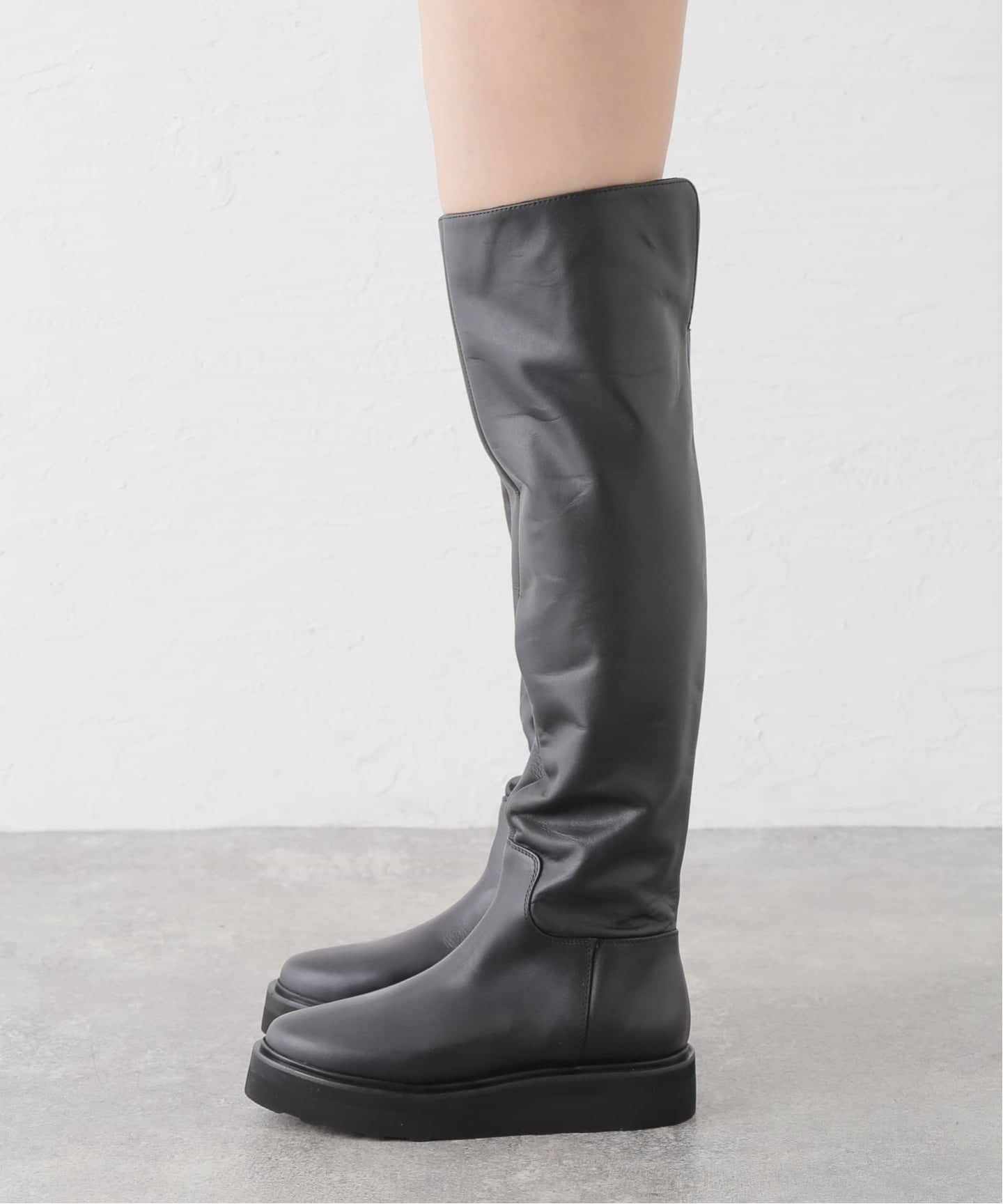 新品未使用!！ドゥージエムクラス　CAMINANDO 黒 ニーハイブーツ 36 新品未使用!！ドゥージエムクラス CAMINANDO 黒 ニーハイブーツ