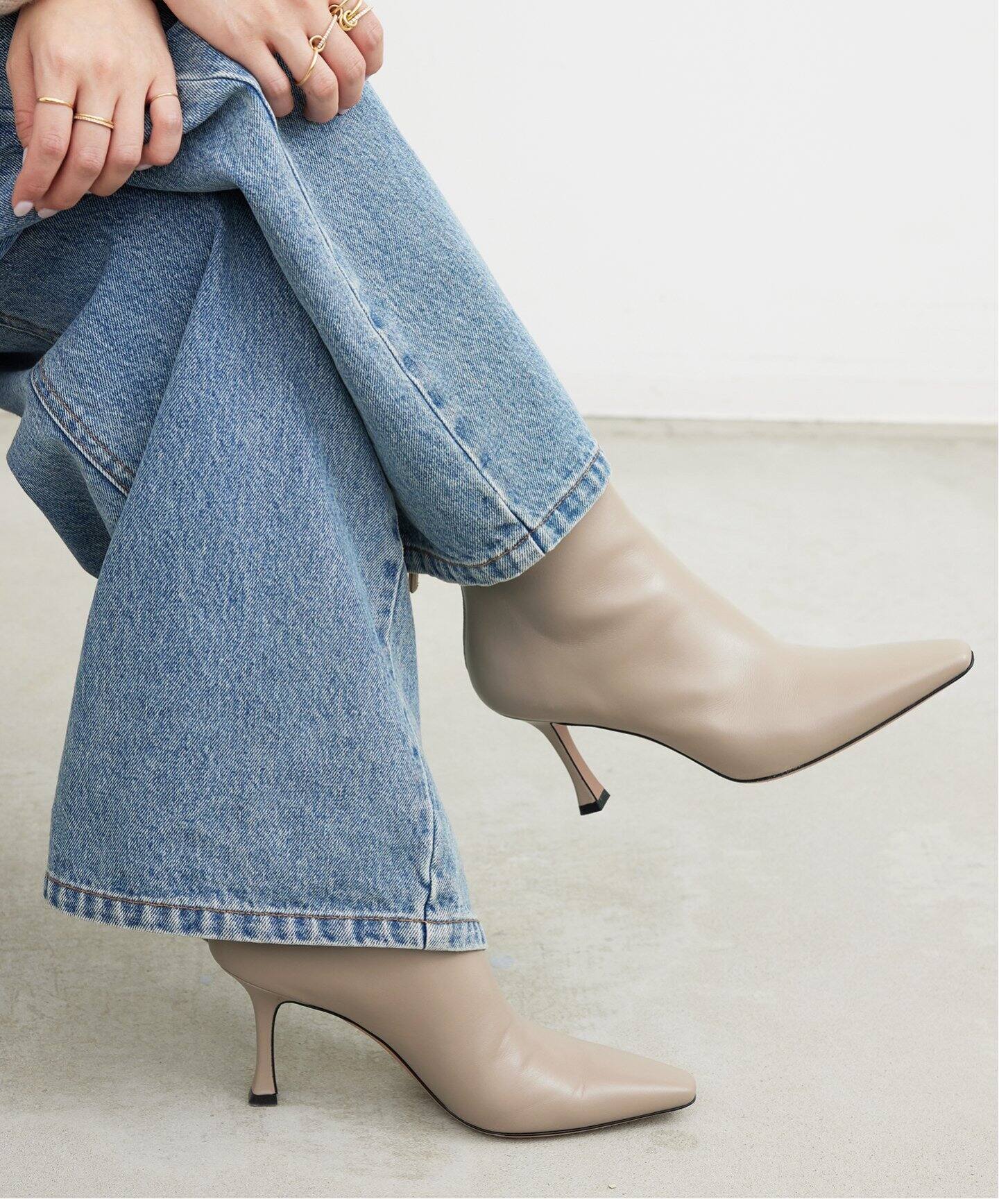 PELLICO/ペリーコ】 BACK ZIP BOOTS（ブーティ・ショートブーツ 
