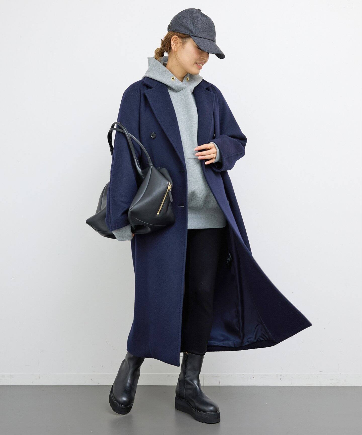 r*o様 新品ドゥーズィエムクラス CAMINANDO MIDDLE BOOTS PRE ORDER｜ウールアンゴラリバーコートにCAMINANDOブーツまで注目の