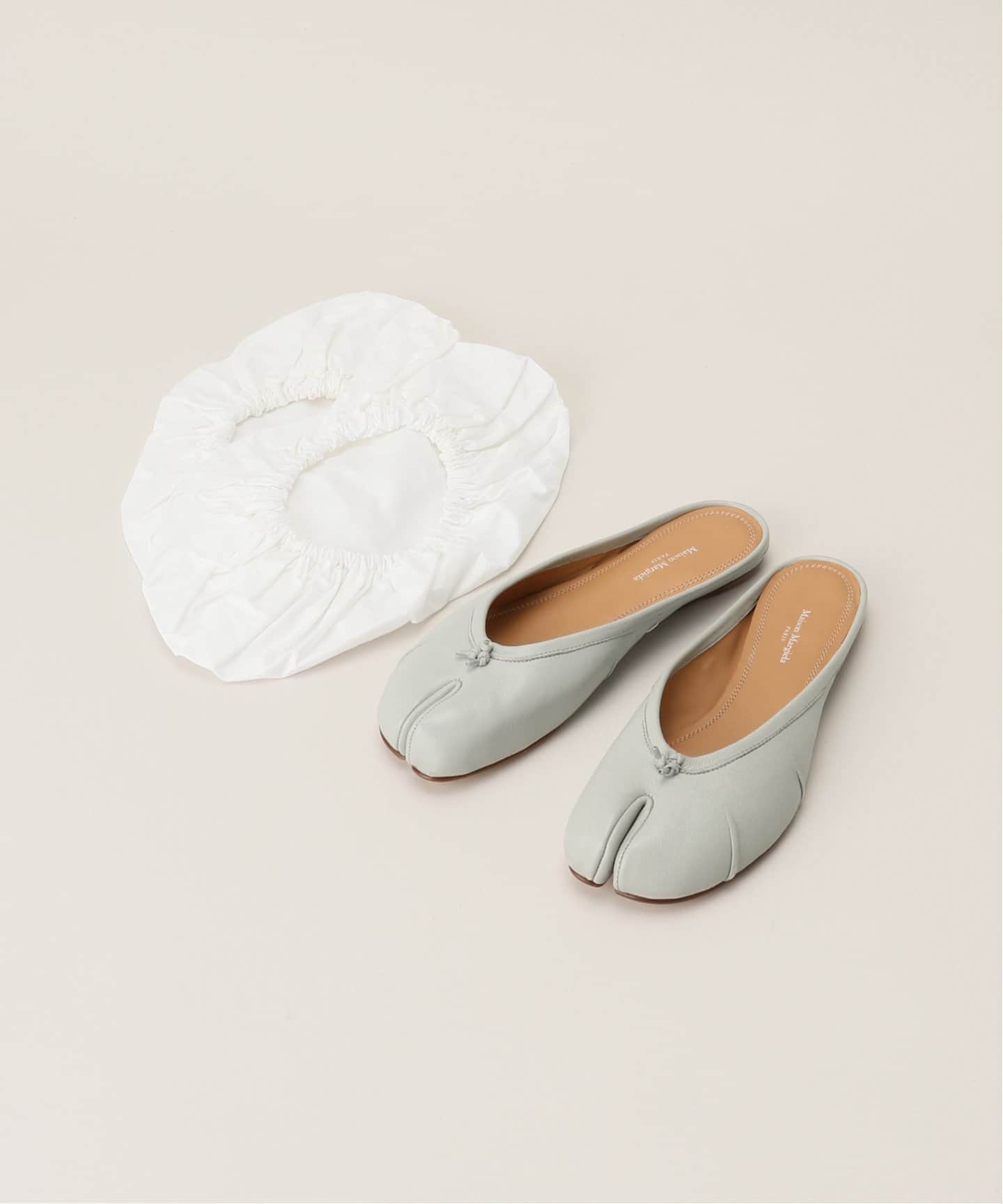 【Maison Margiela】タビ バレリーナ ミュール ホワイト MAISON MARGIELA/メゾン マルジェラ】TABI BALLERINA ミュール