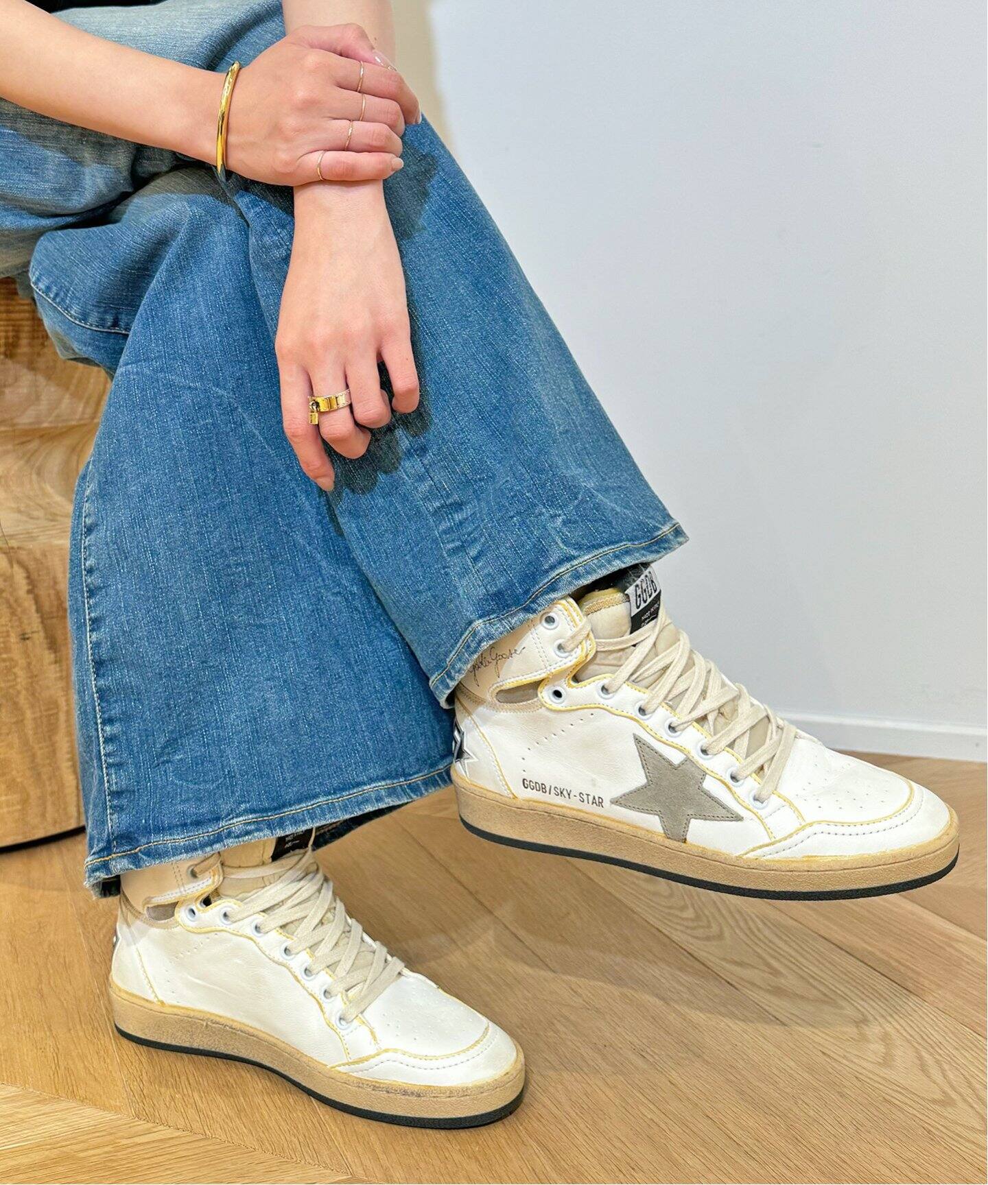 GOLDEN GOOSE/ゴールデングース】 SKY STAR スニーカー（スニーカー 