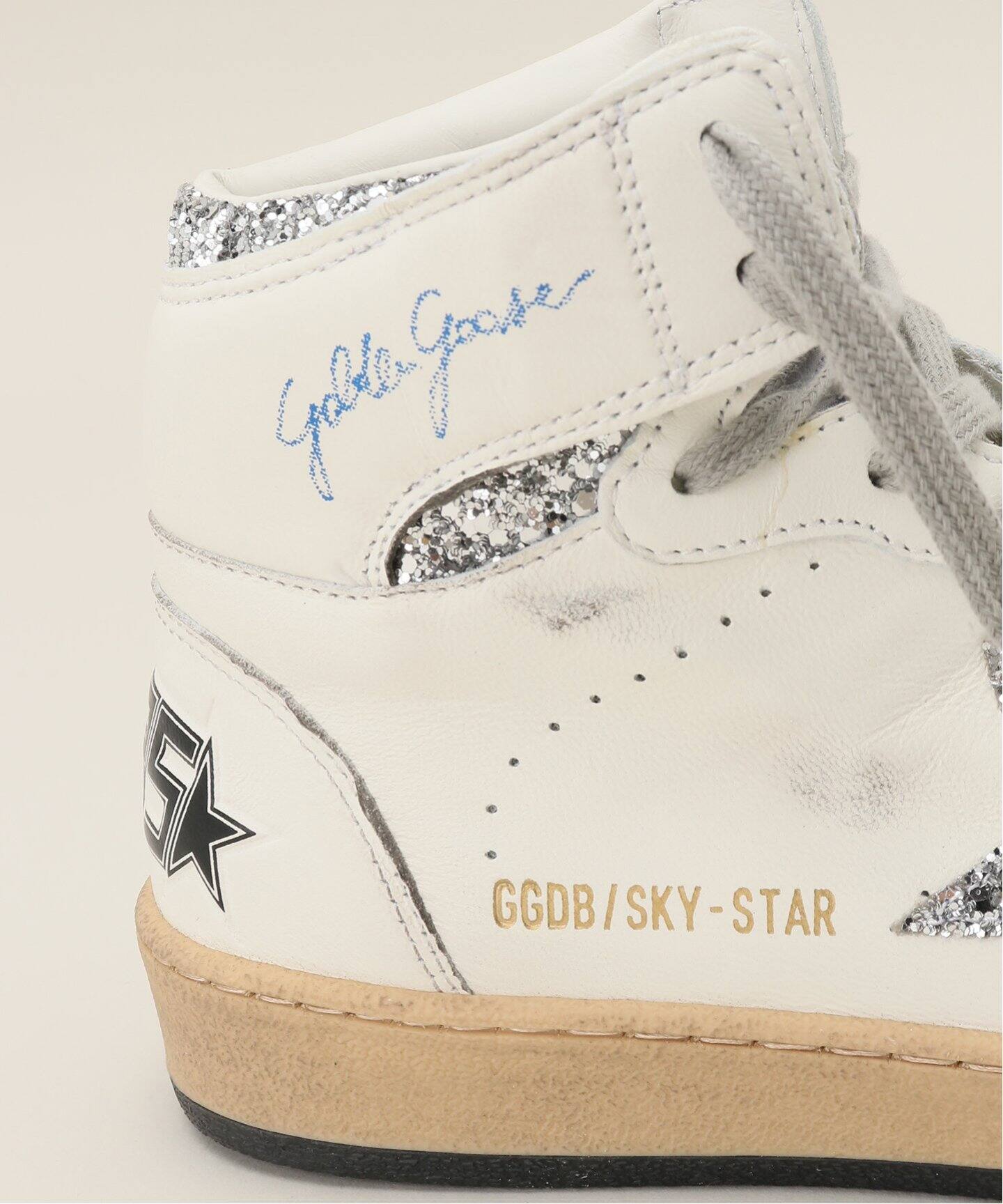 GOLDEN GOOSE / ゴールデングース】 SKY STAR GLITTER STAR スニーカー 