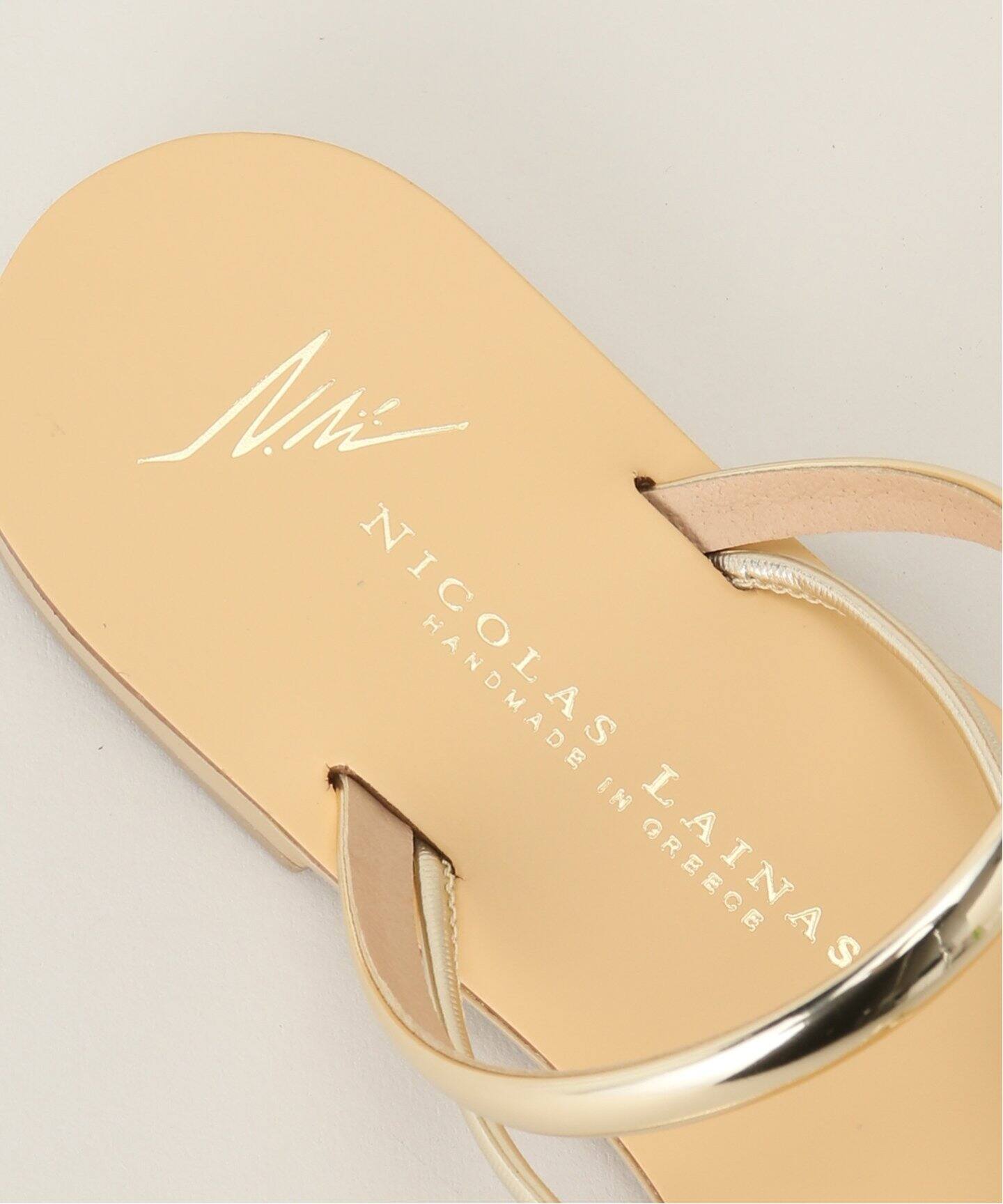 NICOLAS LAINAS/ニコラスライナス】TONGS SANDAL（サンダル