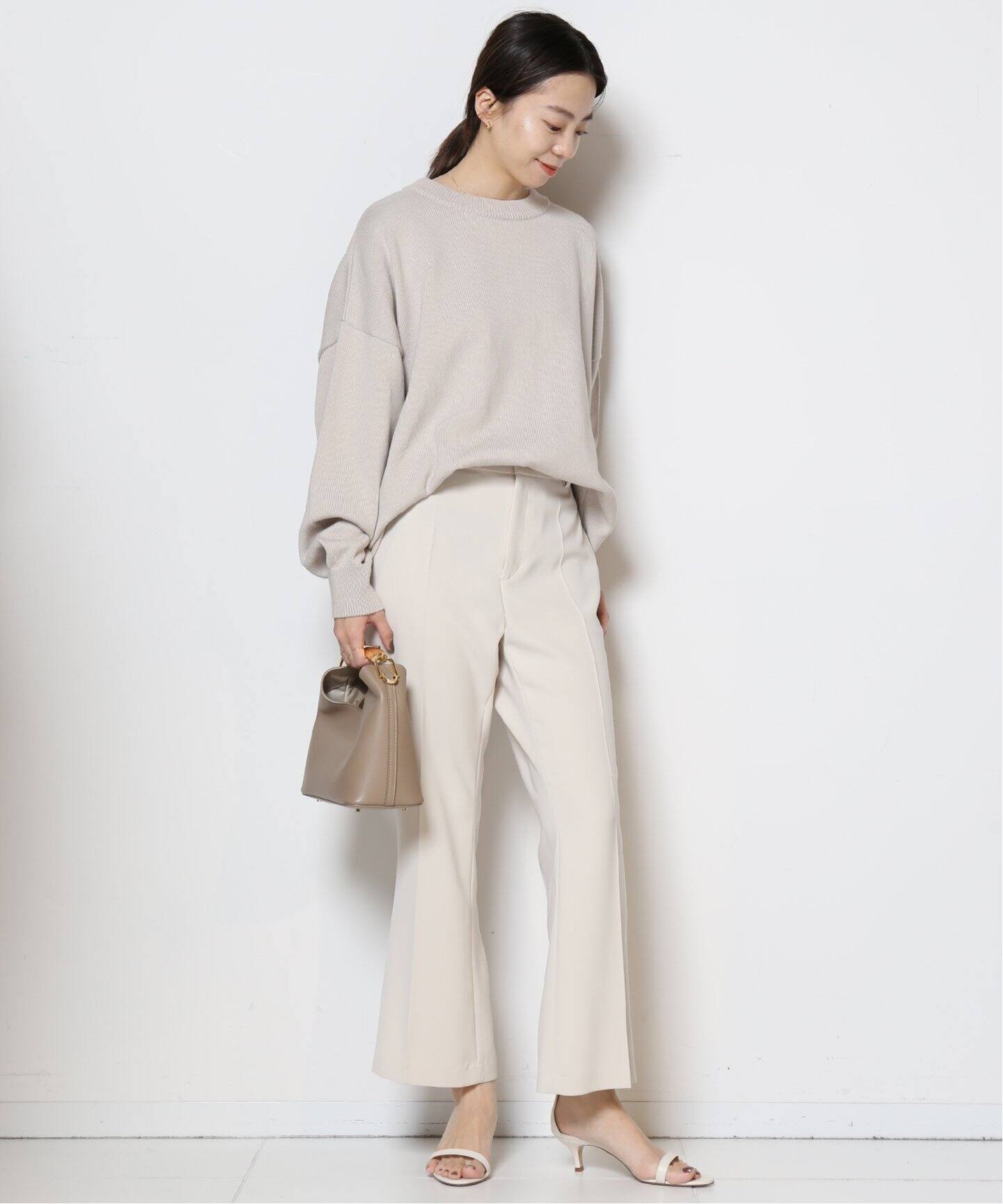 新品未使用品！NEBULONIネブローニ クロコ型押しレザー トングサンダル  