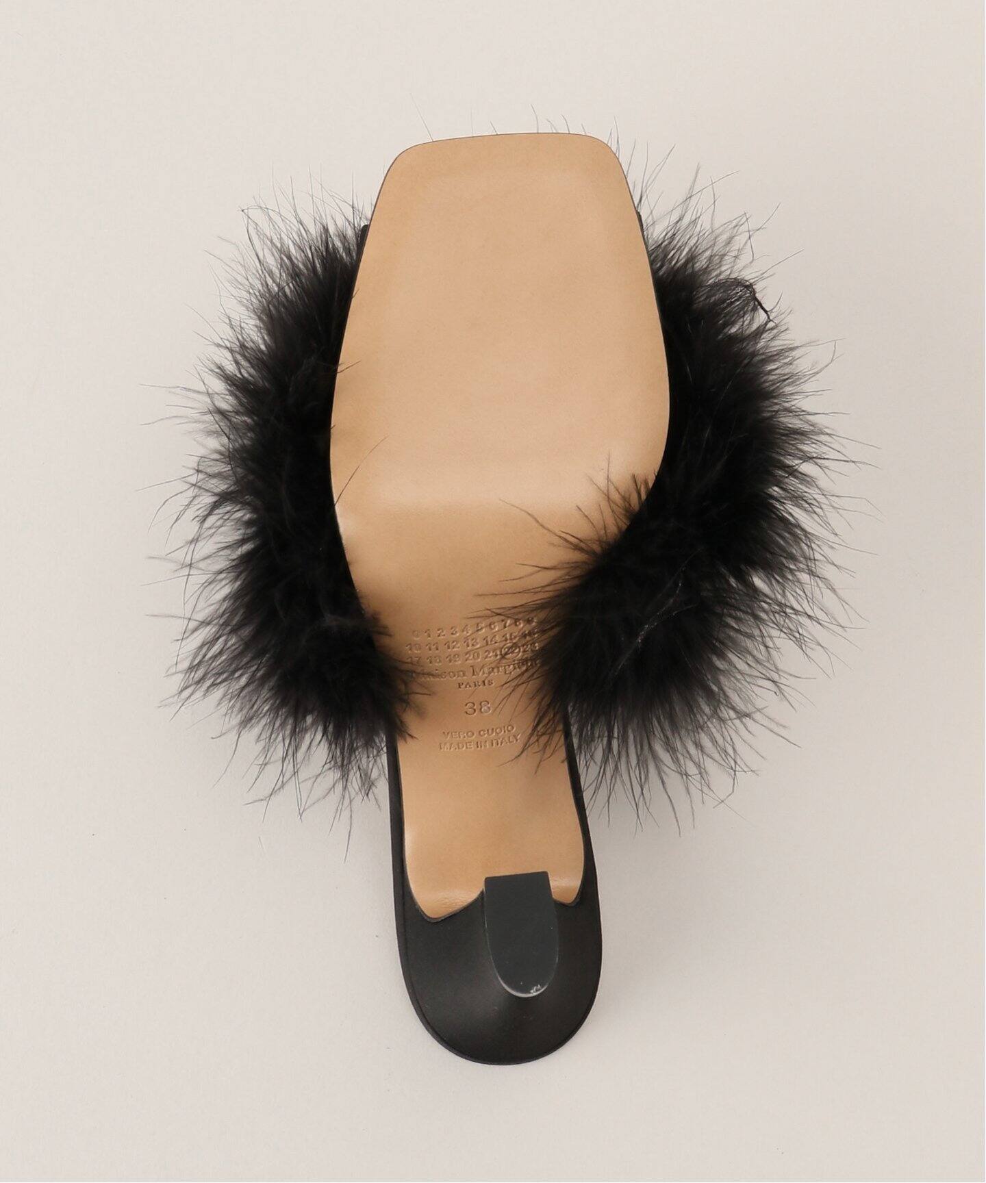 MAISON MARGIELA/メゾン マルジェラ】 Fur Mules（サンダル）｜L  
