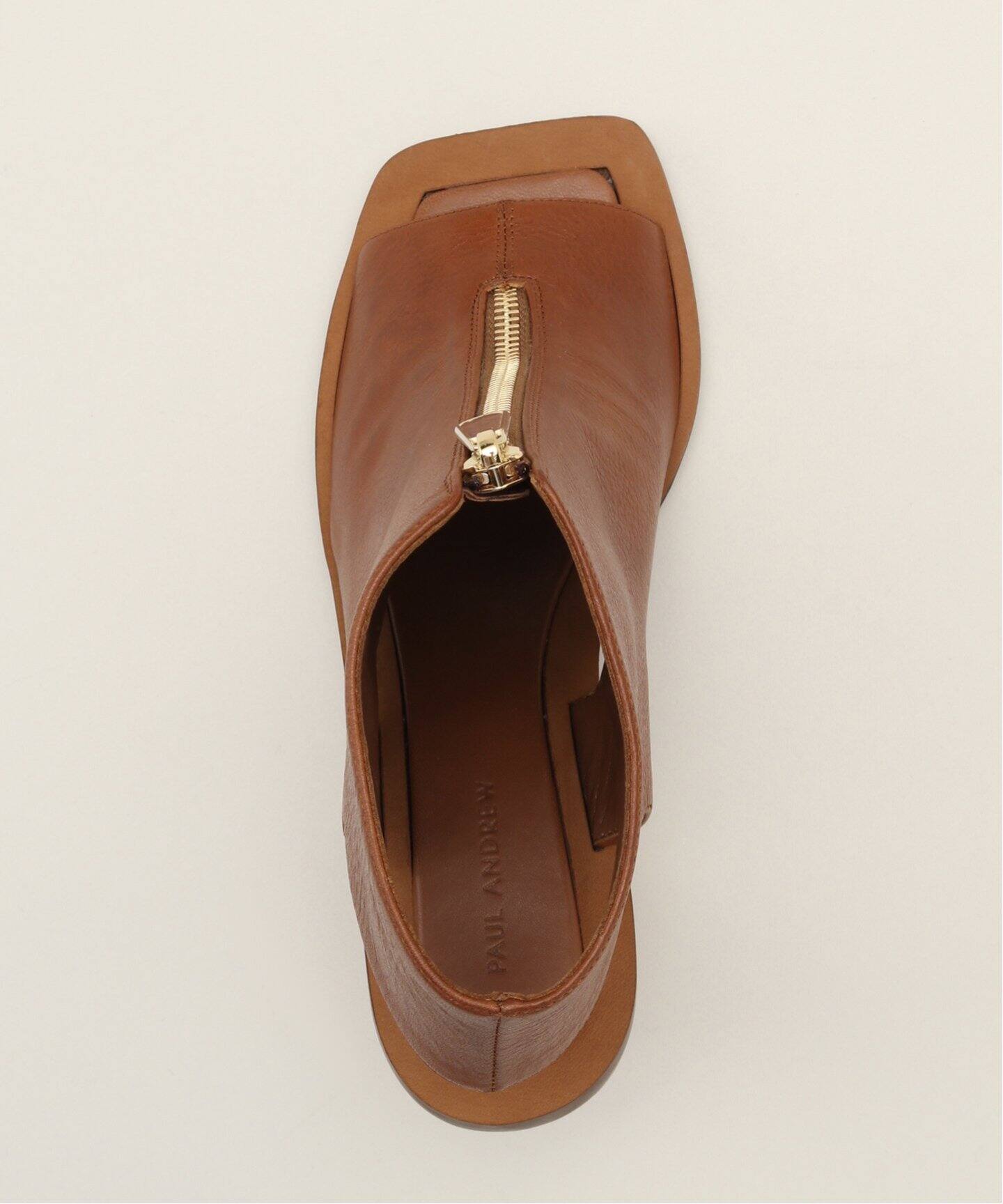 PAUL ANDREW/ポール アンドリュー】 ZIPPY SANDAL BOOTIE（ブーティ 