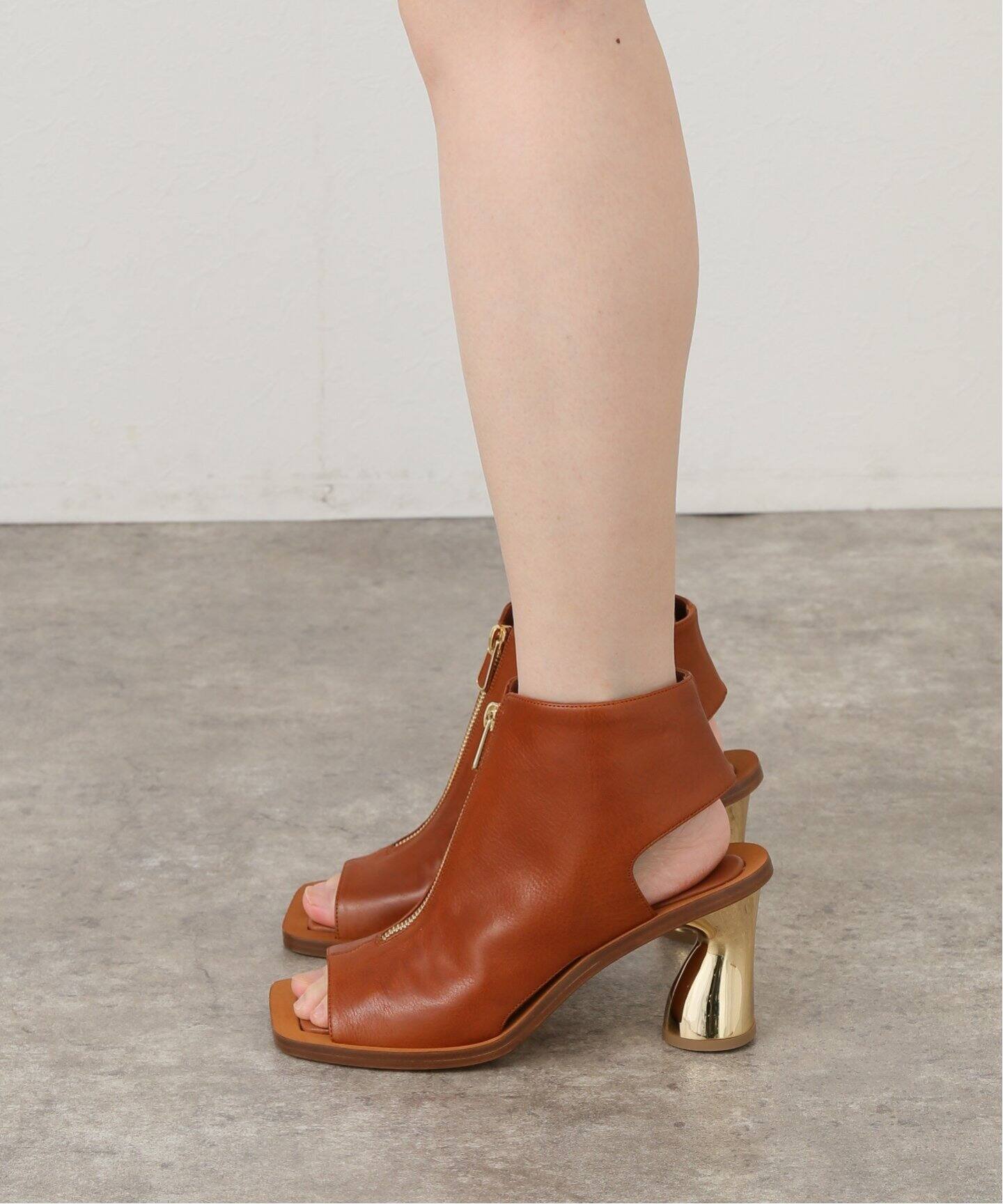 PAUL ANDREW/ポール アンドリュー】 ZIPPY SANDAL BOOTIE（ブーティ  