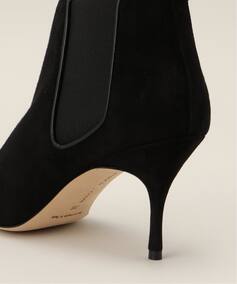 MANOLO BLAHNIK/マノロ ブラニク】 DILDI SHORT BOOTS（ブーティ 