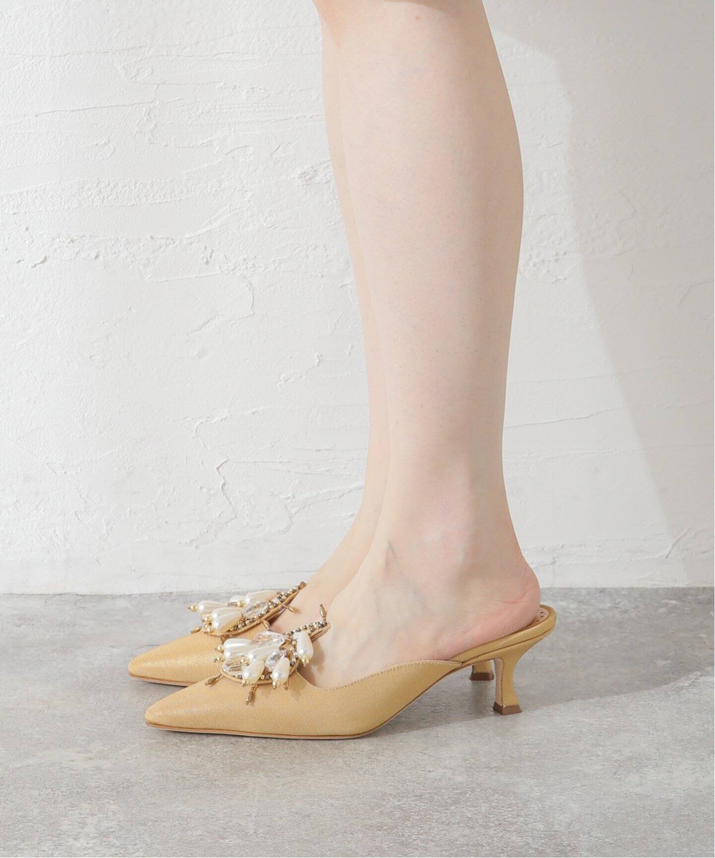 MANOLO BLAHNIK/マノロ ブラニク】 ORIENTALIA 5cm Mule（サンダル  