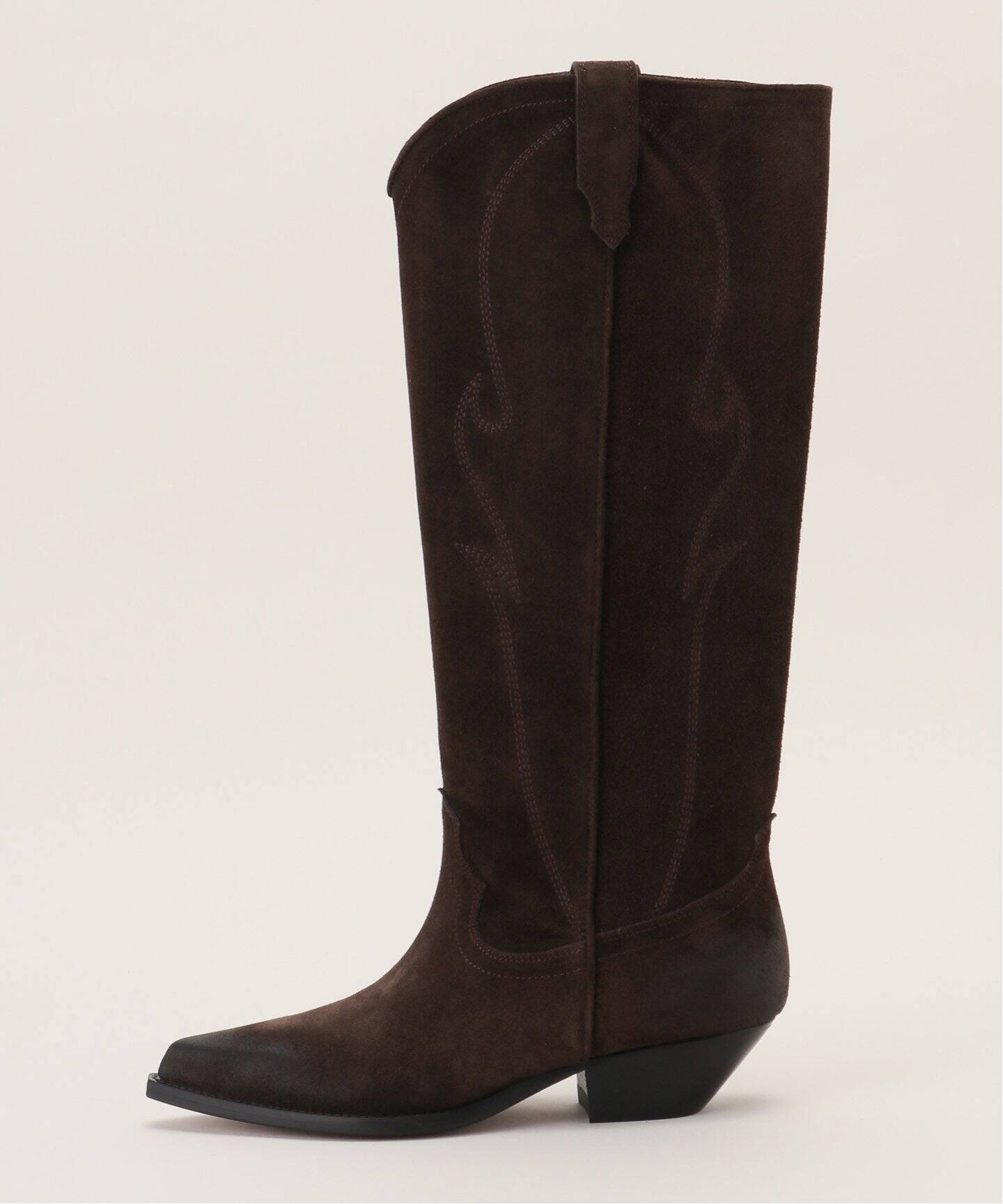 SONORA/ソノラ】 SUEDE LONG BOOTS（ロングブーツ）｜L